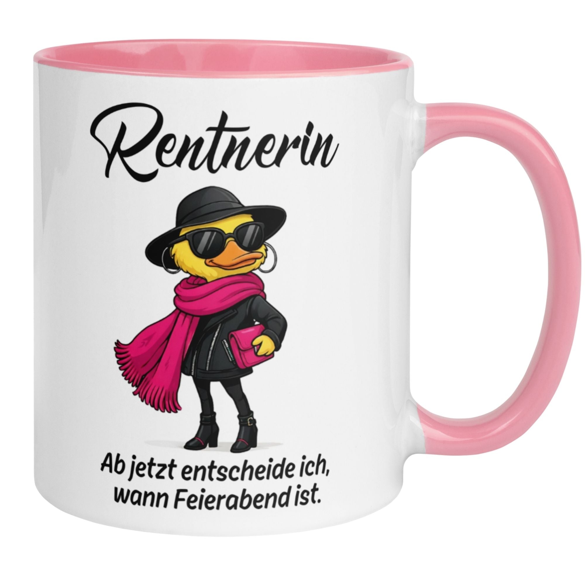 Rentnerin Tasse | Ab jetzt entscheide ich wann Feierabend ist