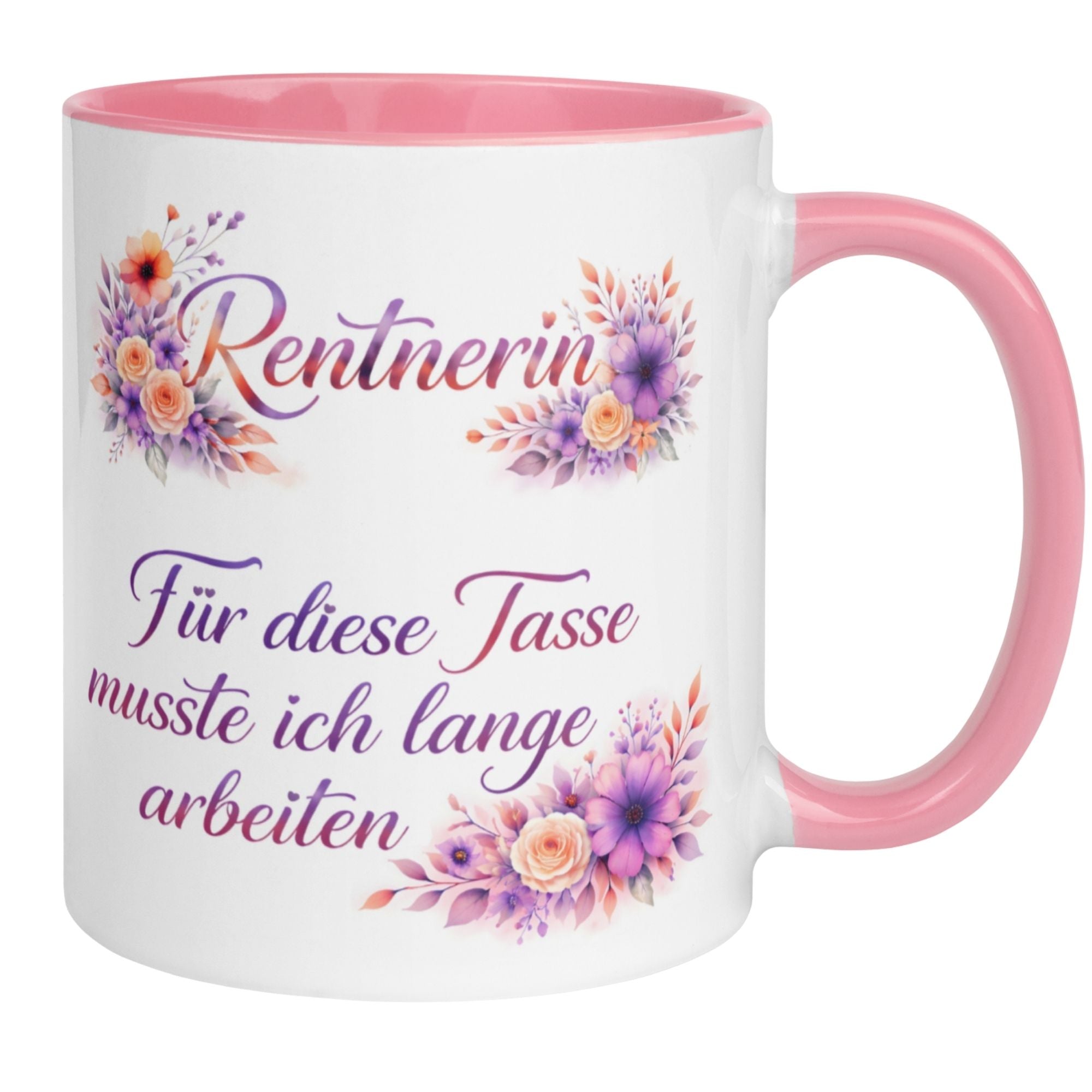 Rentnerin Tasse | Rentnerin - Für diese Tasse musste ich lange arbeiten