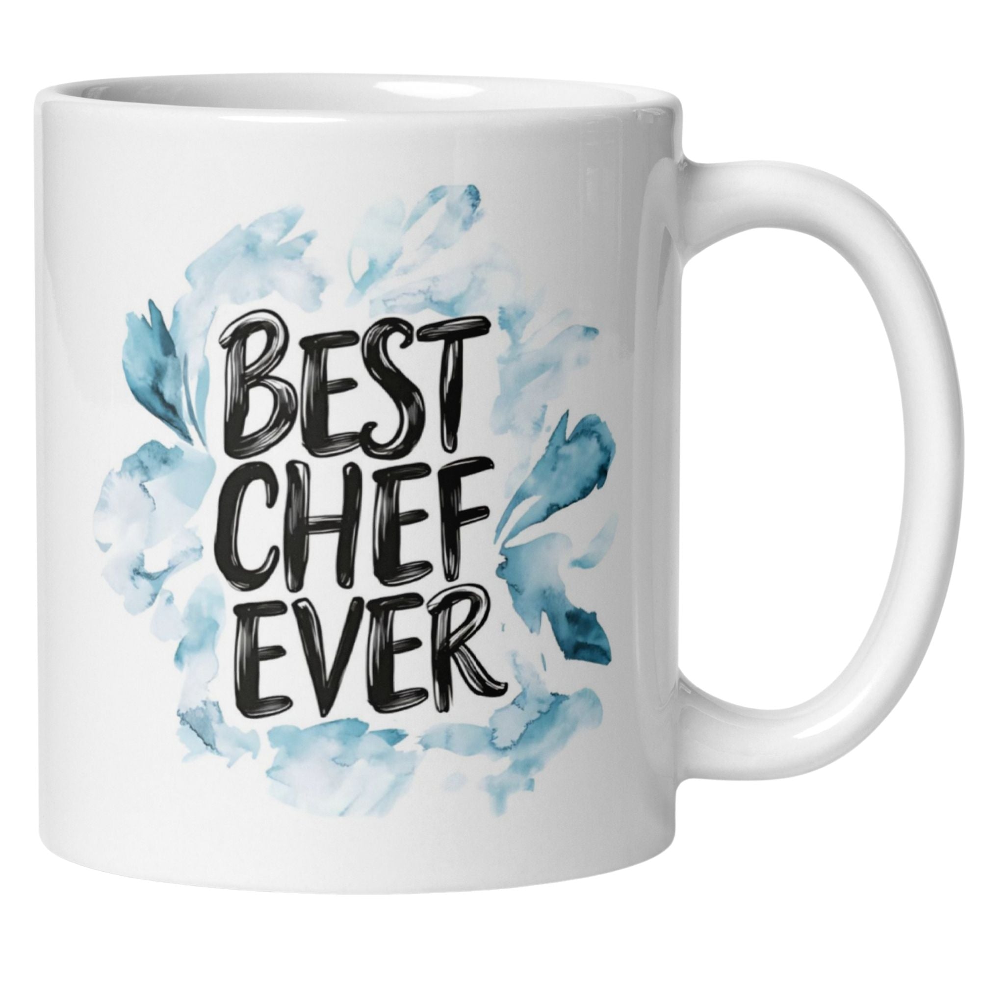 Momentals® Tasse Chef | Wertschätzung & Spruch | Best Chef Ever in Aquarellfarben