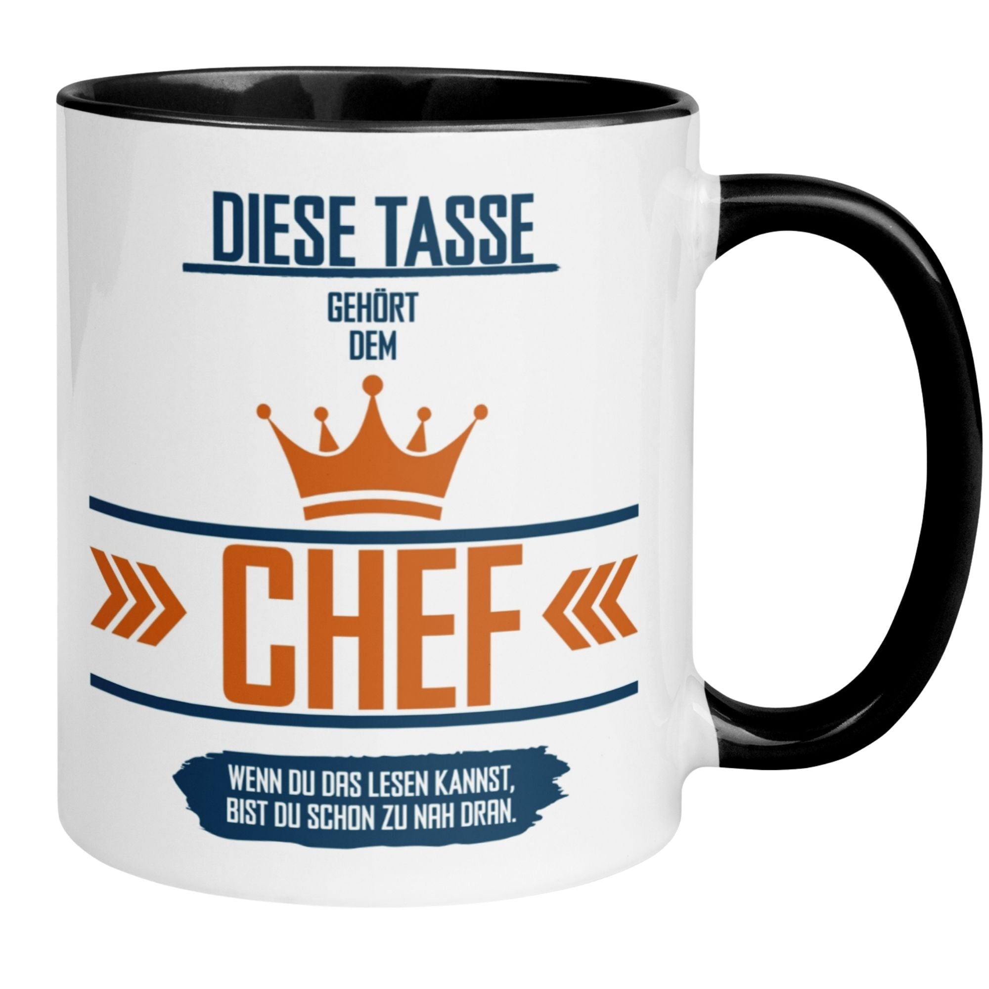 Tasse Chef – „Diese Tasse gehört dem Chef“ – Geschenk Bester Chef