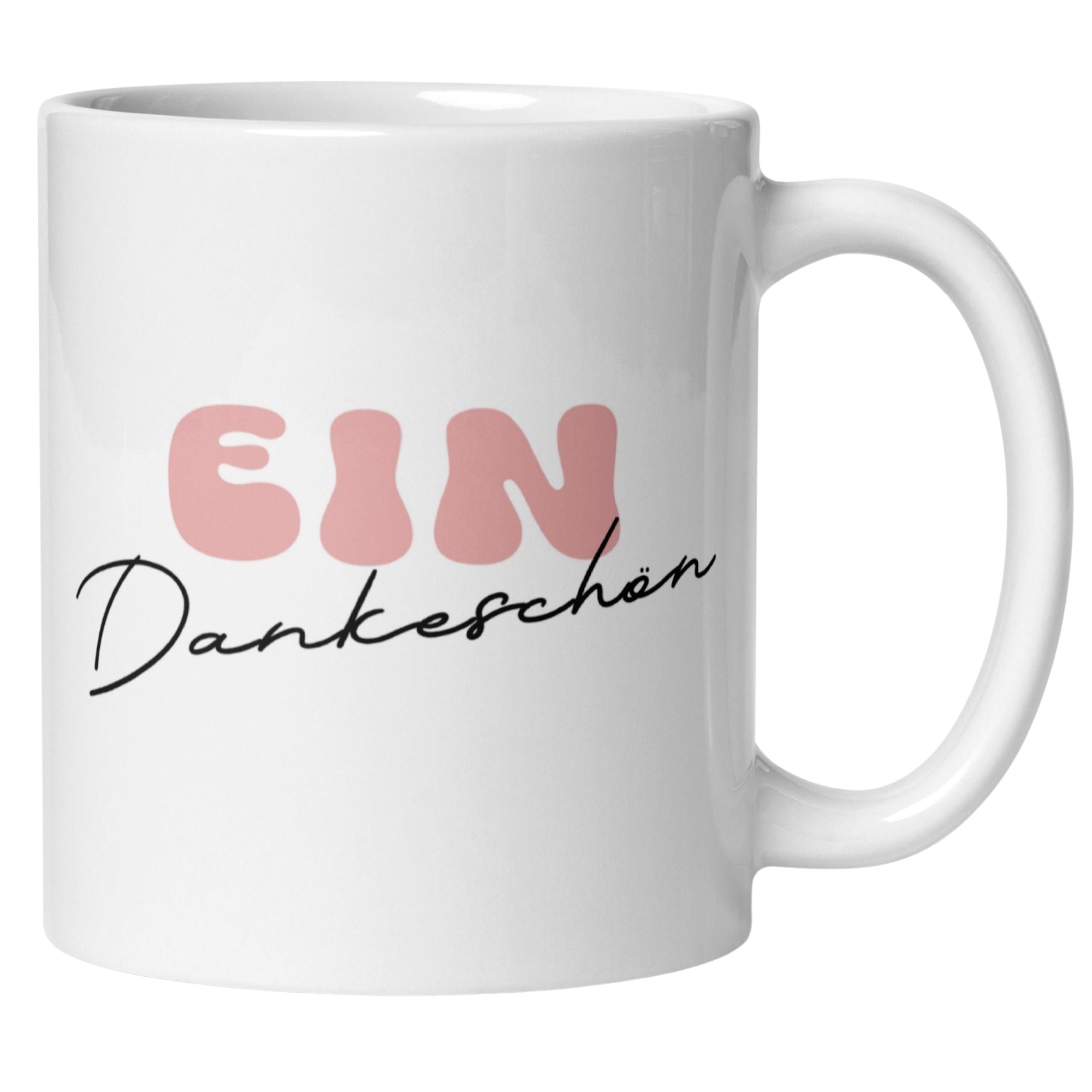 Momentals® Tasse Danke | Schlicht & Spruch | Minimalistischer Schriftzug Ein Dankeschön • Momentals