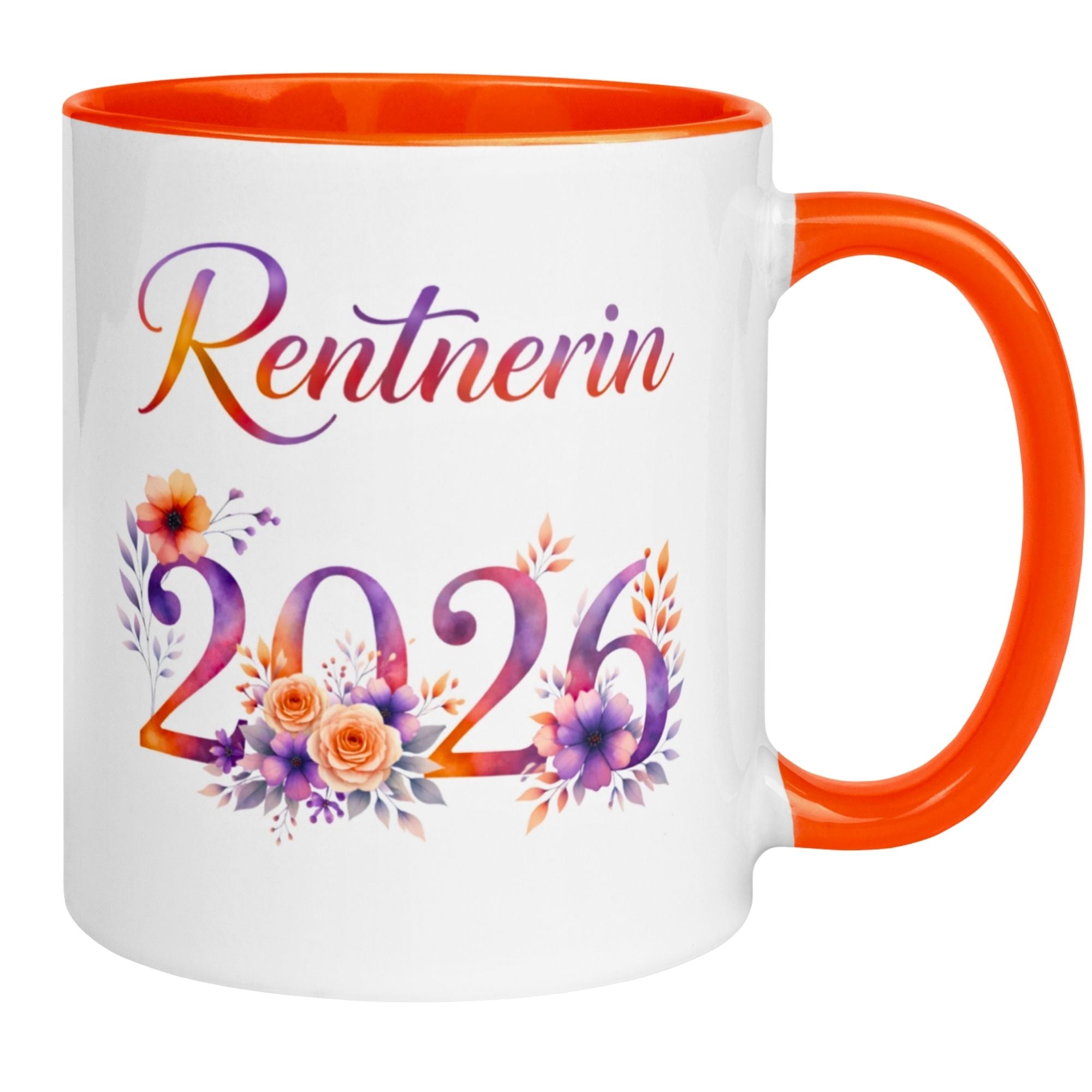 Tasse Rentnerin – „Rentnerin 2026“ – Geschenk Ruhestand Frau
