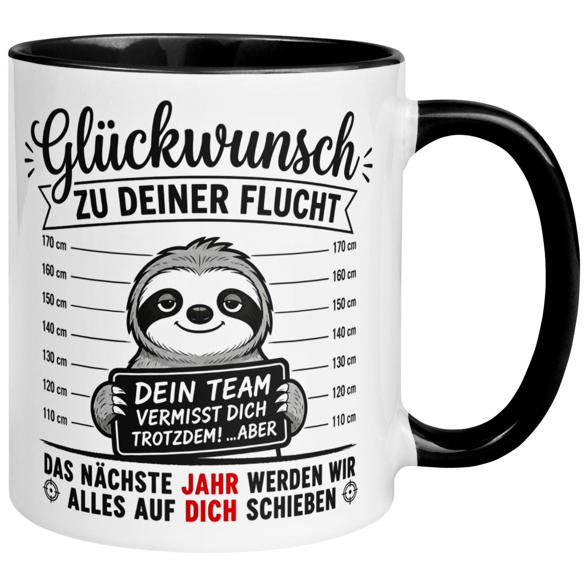 Tasse Abschied – „Dein Team wird dich vermissen“ – Abschiedsgeschenk Kollegen