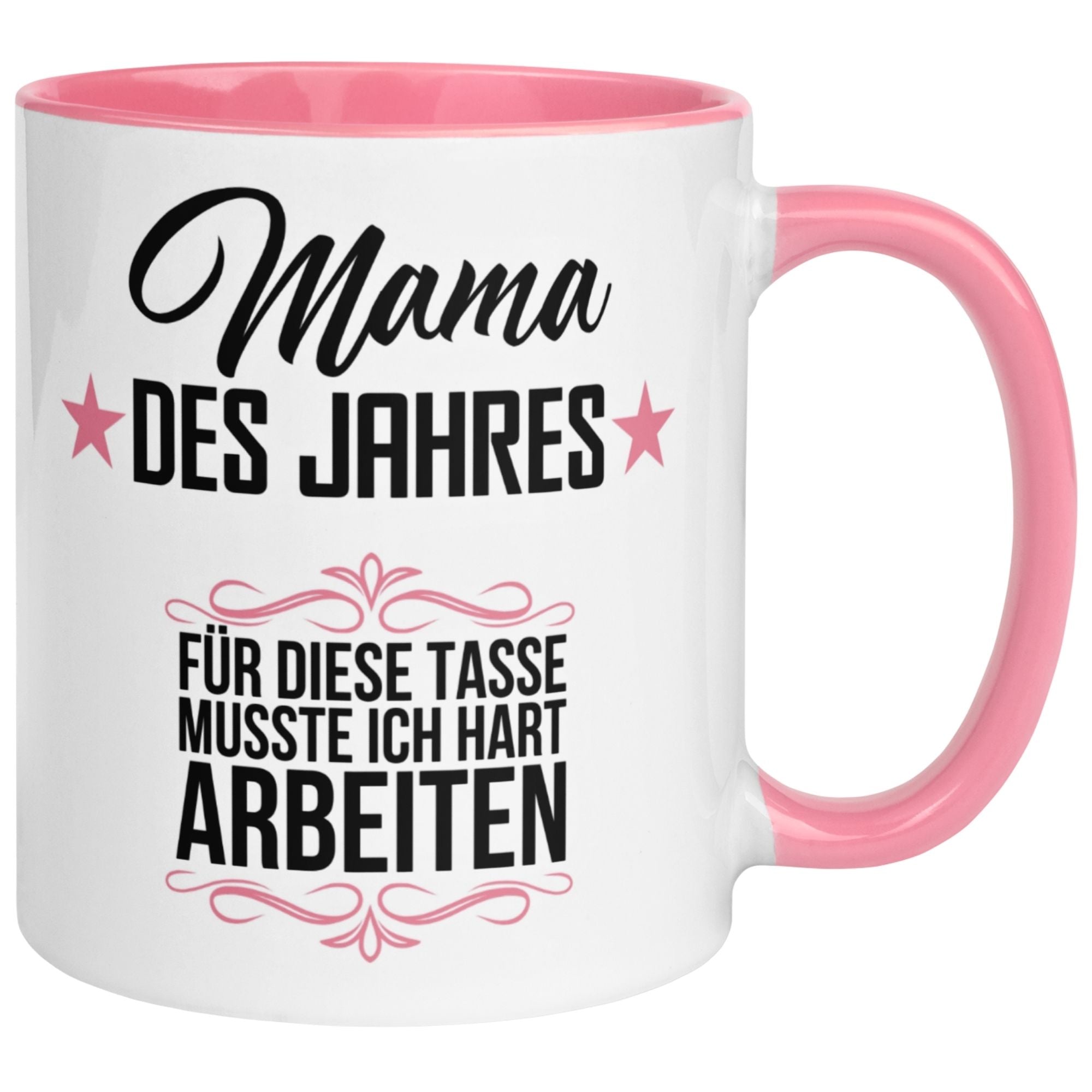 Tasse Mama – „Mama des Jahres“ – Geschenk Becher Geburtstag/Muttertag