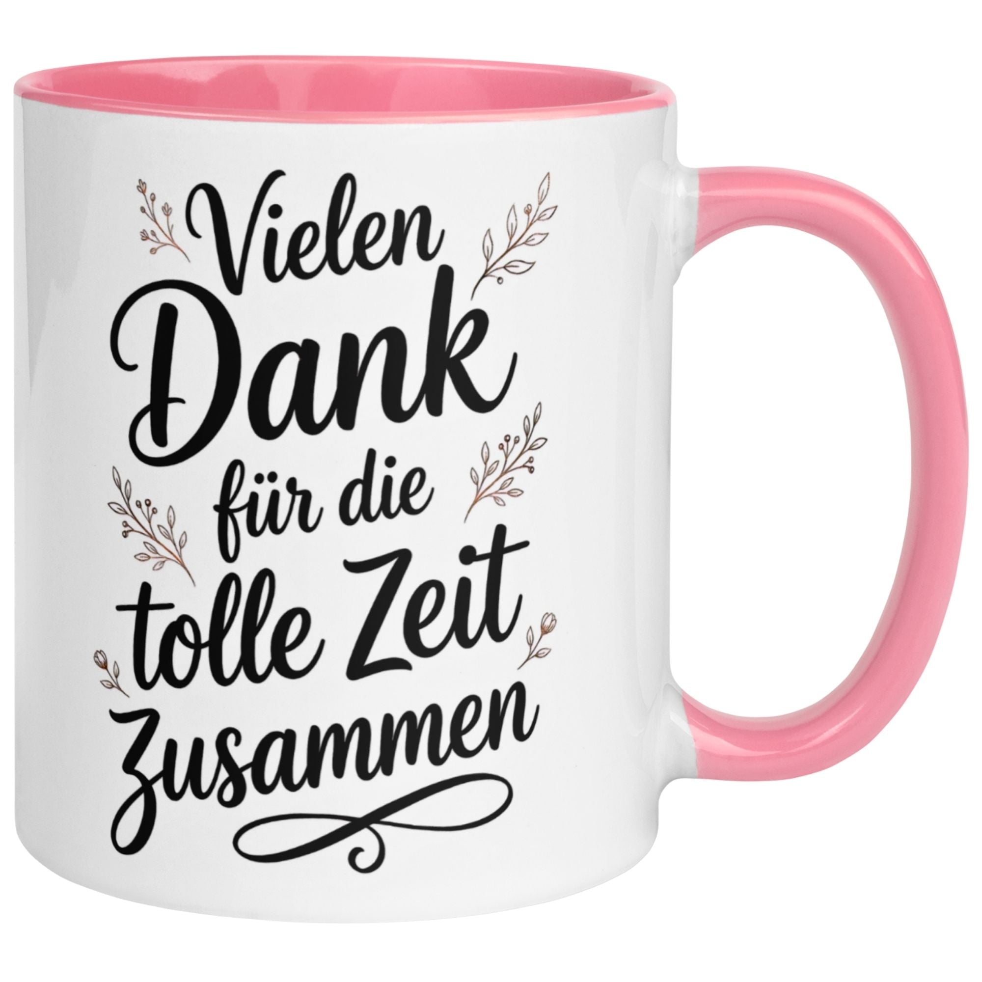Tasse Abschied – „Vielen Dank für die tolle Zeit“ – Abschiedsgeschenk Kollegin