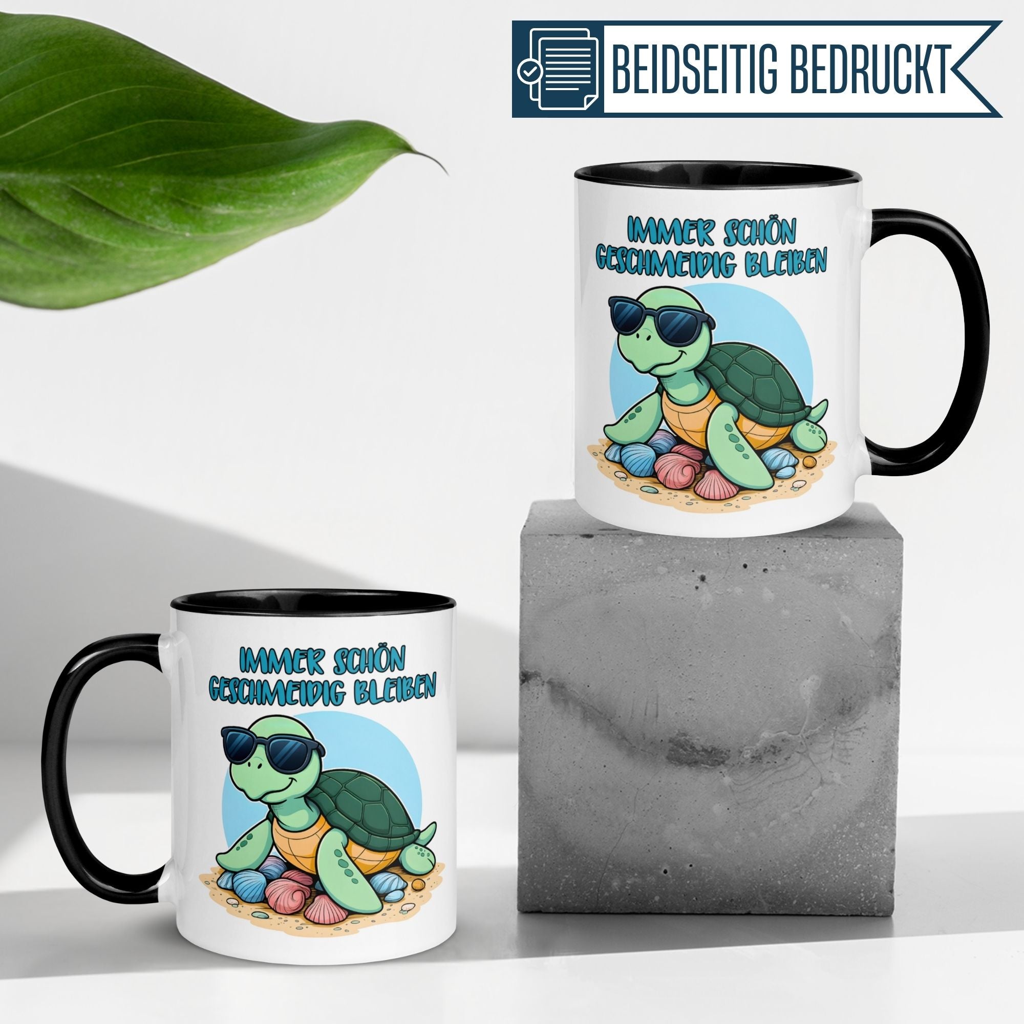 Schildkröte Tasse | Immer schön geschmeidig bleiben