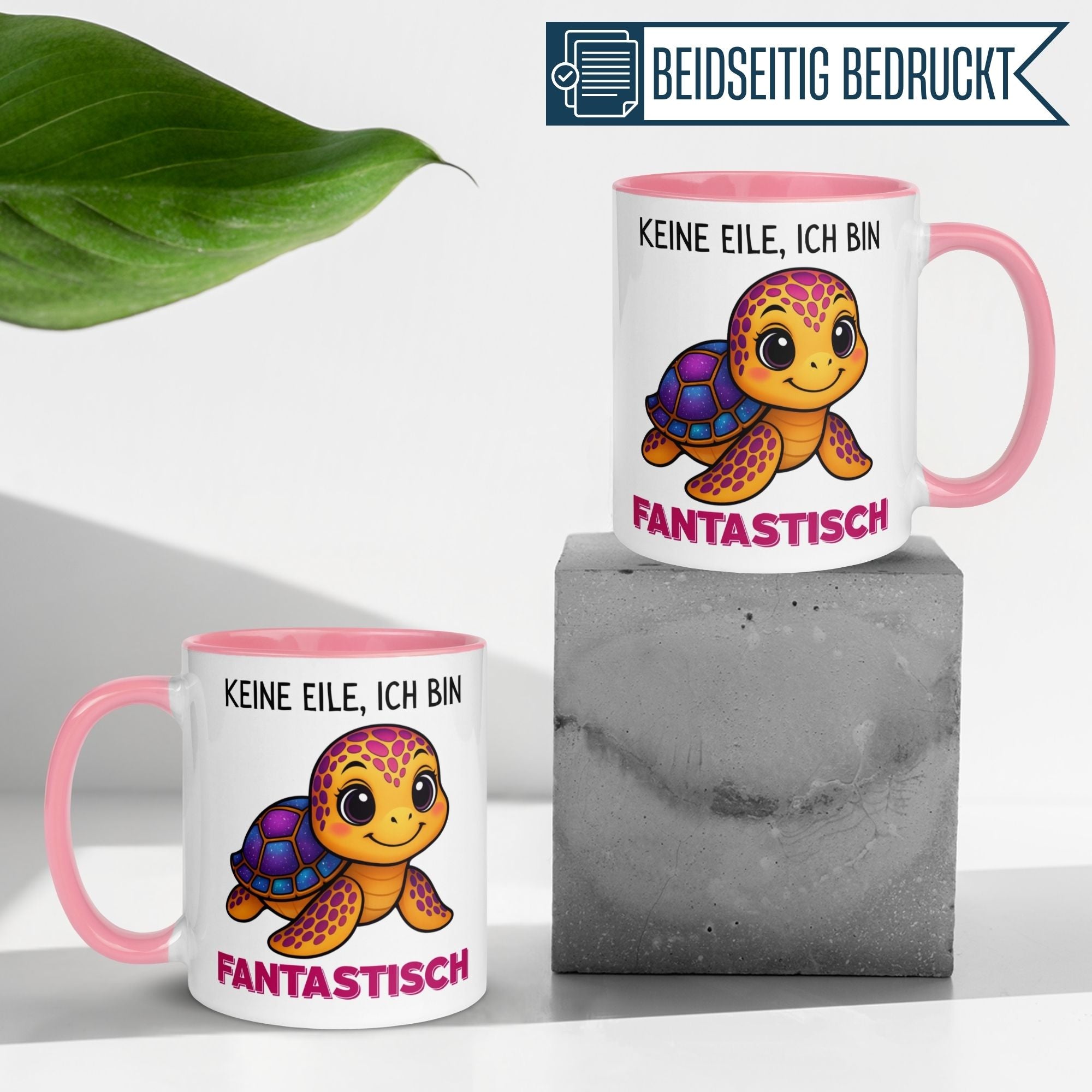 Schildkröte Tasse | Keine Eile - Ich bin fantastisch