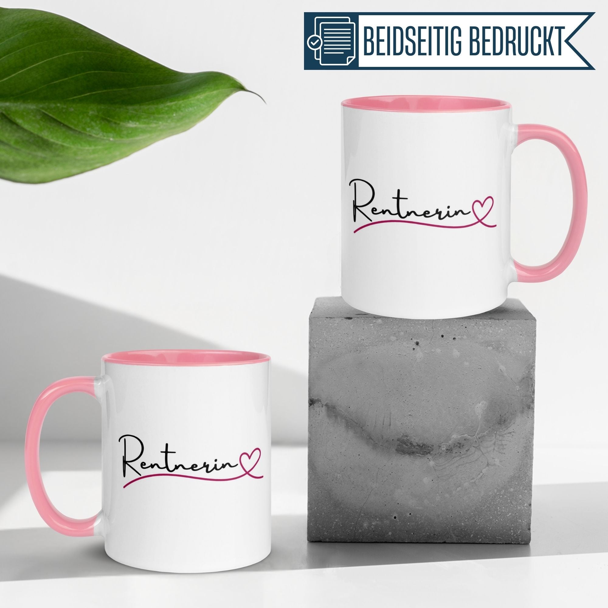 Rentnerin Tasse | Rentnerin mit Herz