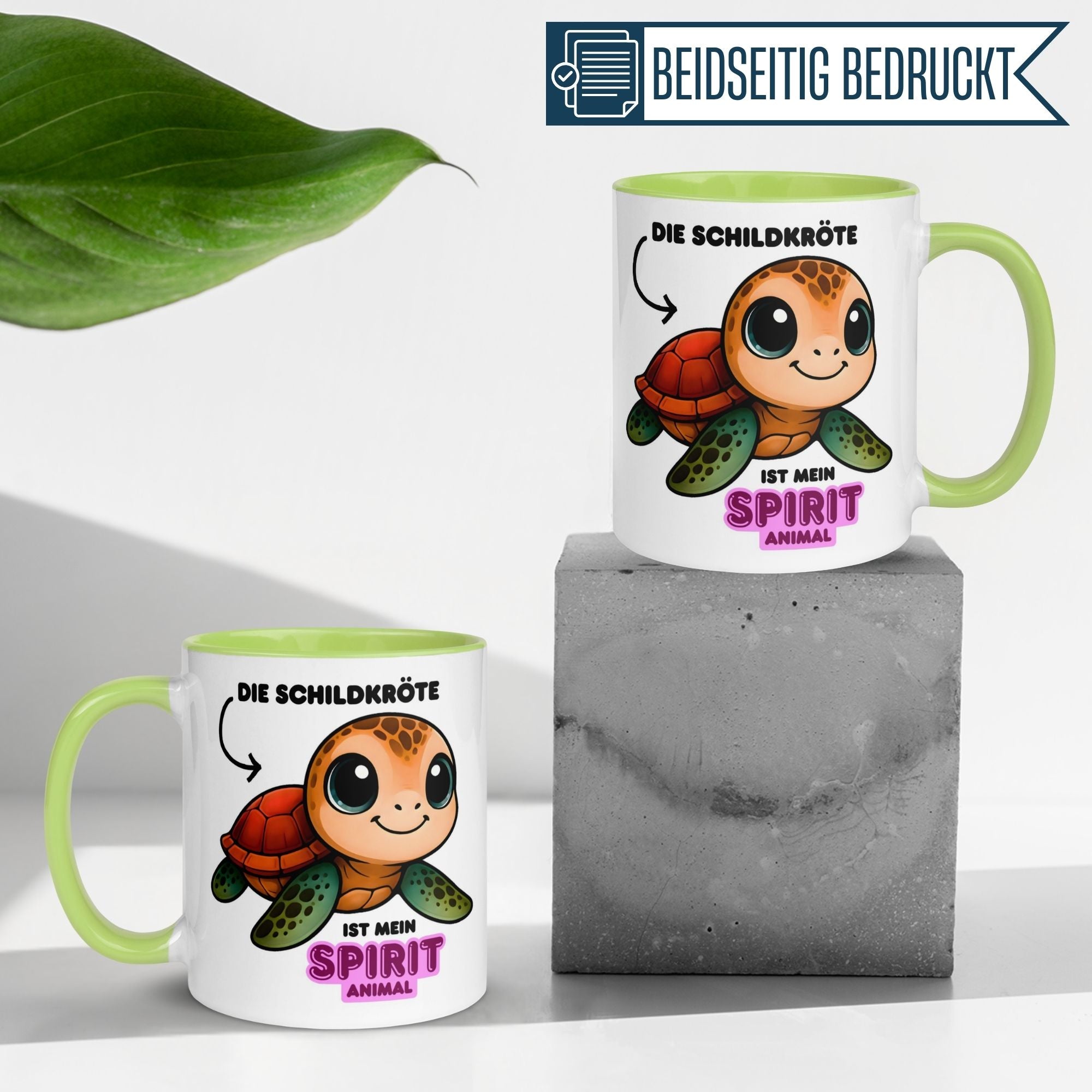 Schildkröte Tasse | Die Schildkröte ist mein Spirit Animal
