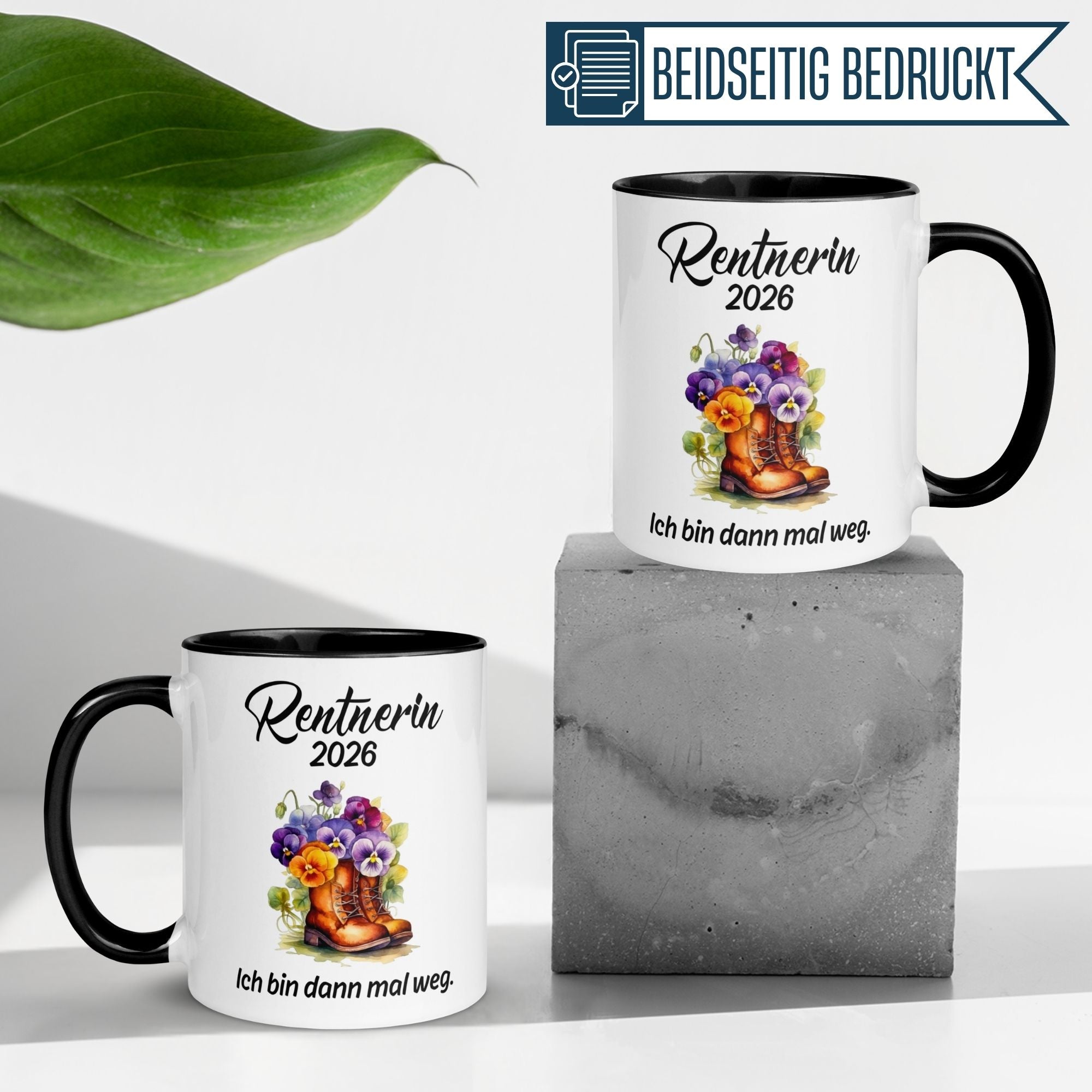 Tasse Rentnerin 2026 – „Ich bin dann mal weg“ – Geschenk Renteneintritt Frau