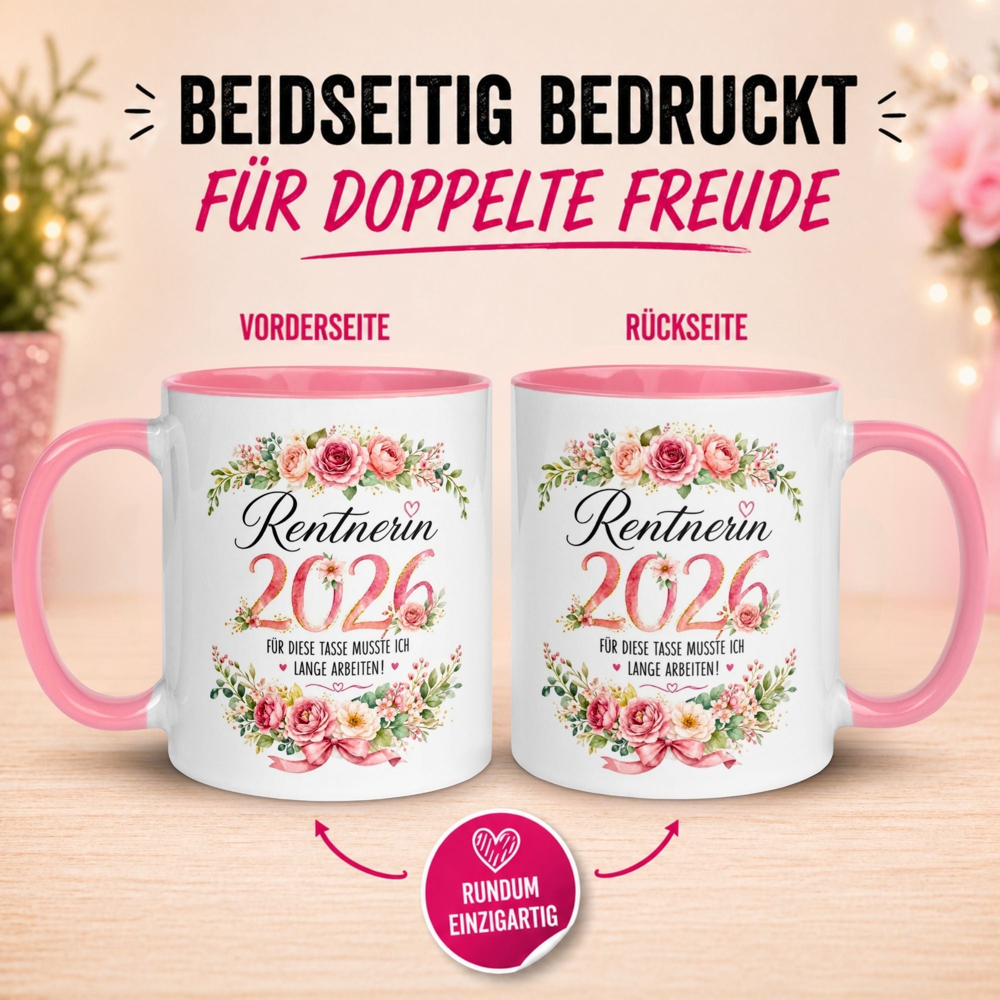 Tasse Rentnerin 2026 – „Für die Tasse musste ich lange arbeiten“ – Renteneintritt Frau