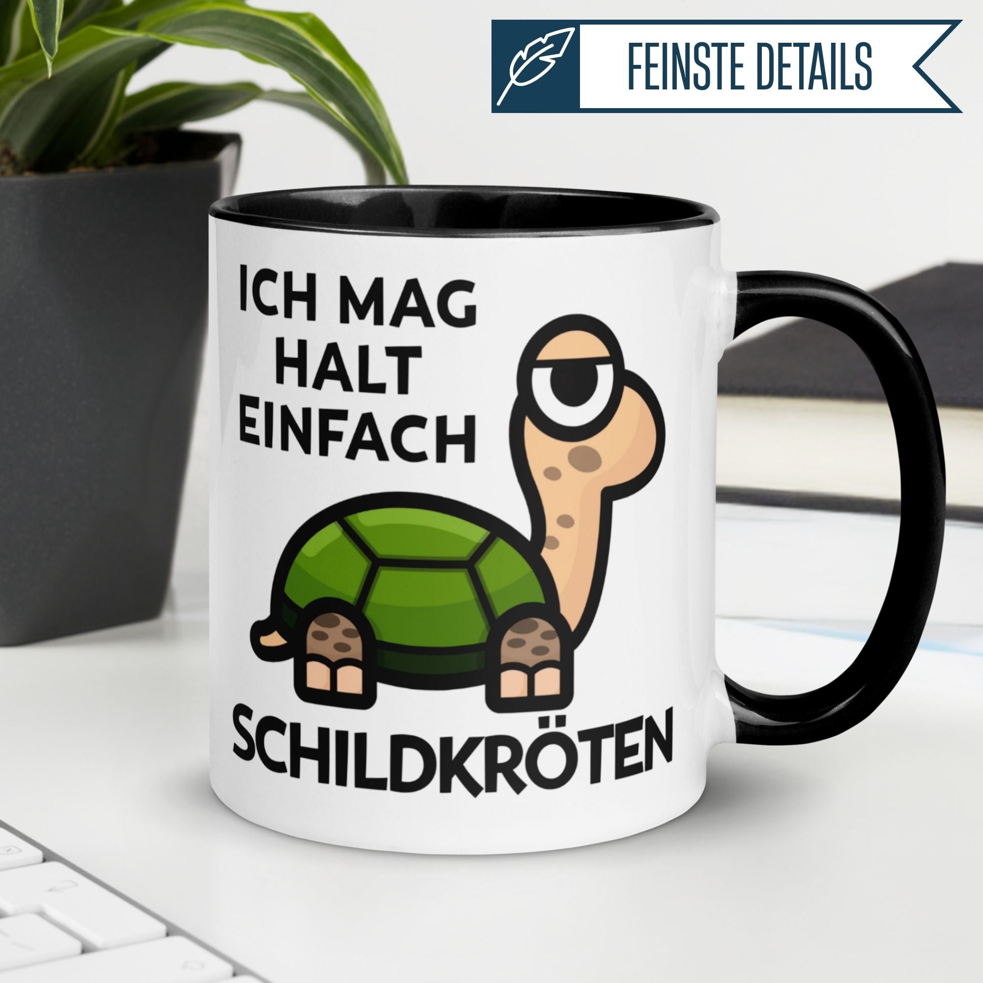 Schildkröte Tasse | Ich mag halt einfach Schildkröten