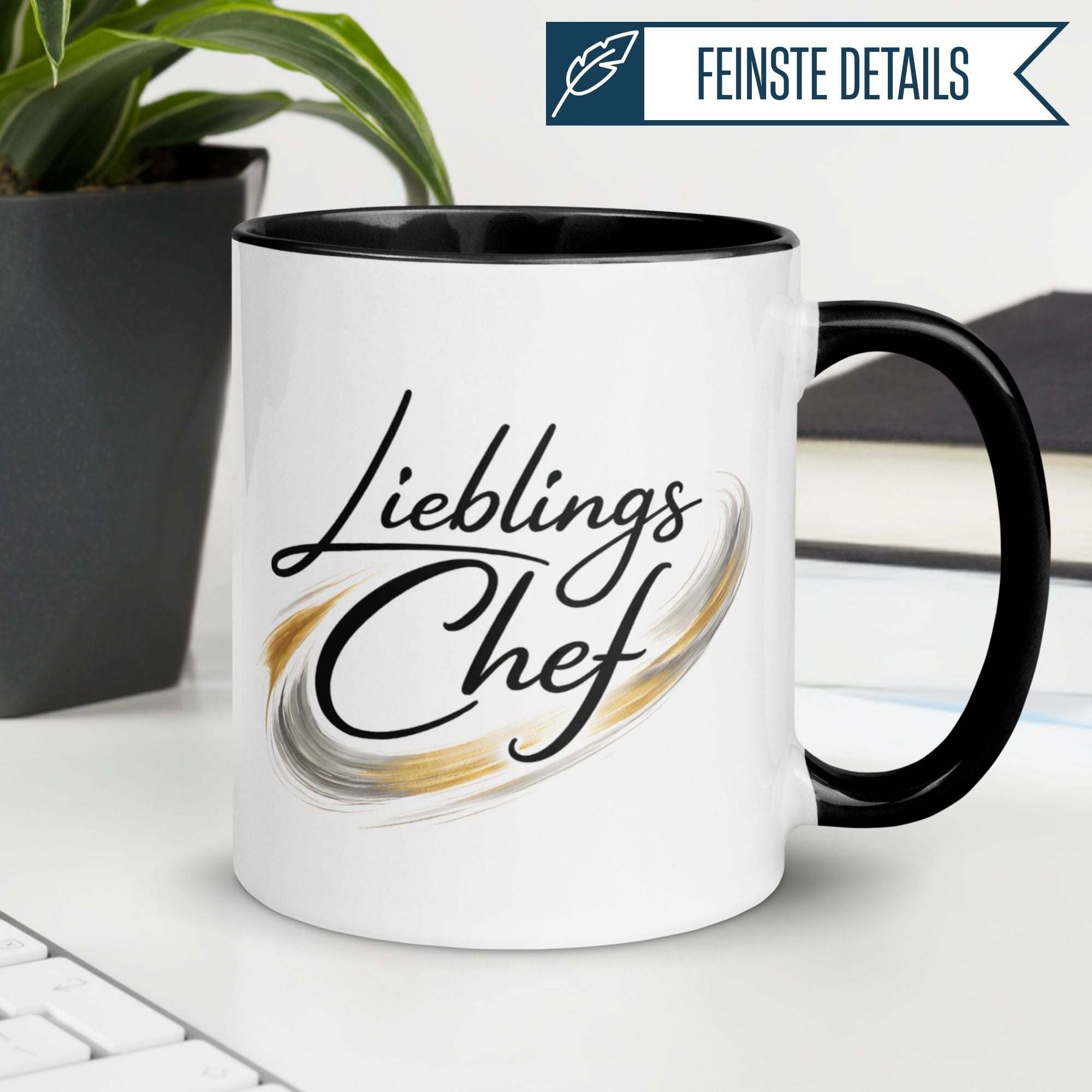 Tasse Chef | Wertschätzung & Spruch | Stilvolles Lieblingschef mit Herz