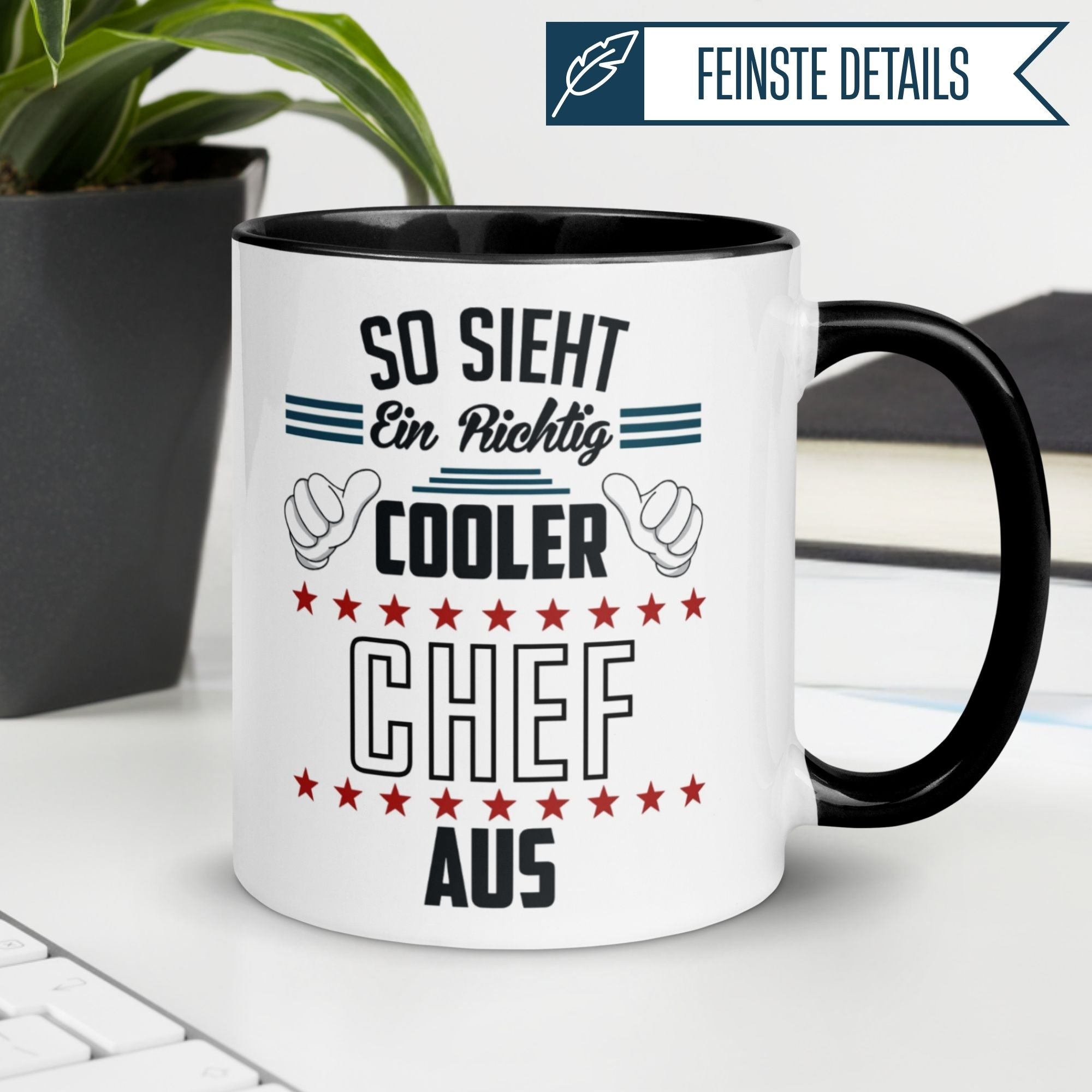 Tasse Chef | So sieht ein richtig cooler Chef aus