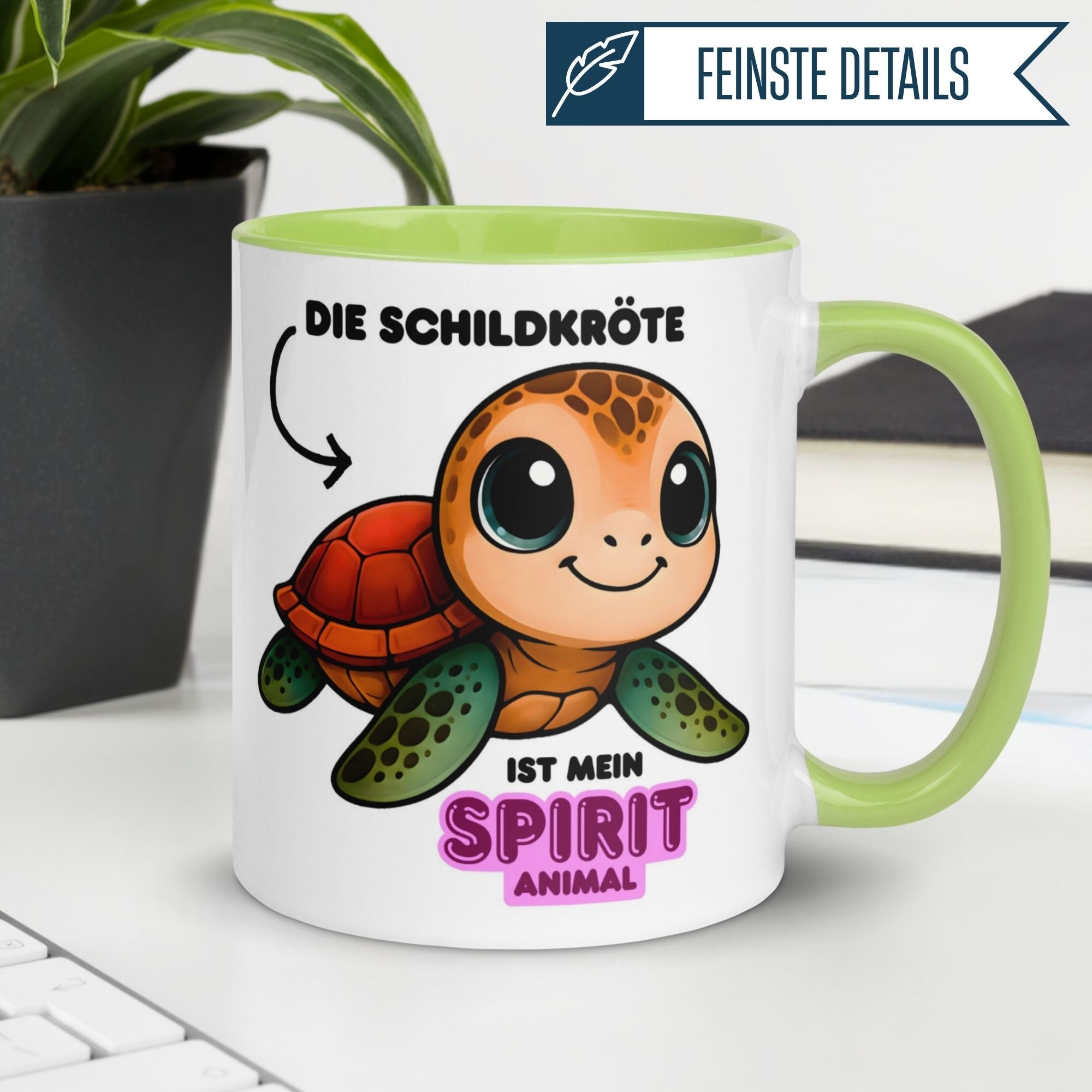 Schildkröte Tasse | Die Schildkröte ist mein Spirit Animal