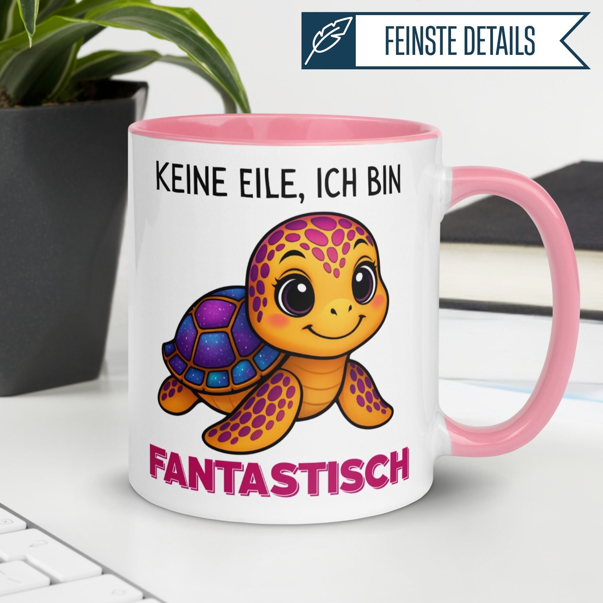 Schildkröte Tasse | Keine Eile - Ich bin fantastisch
