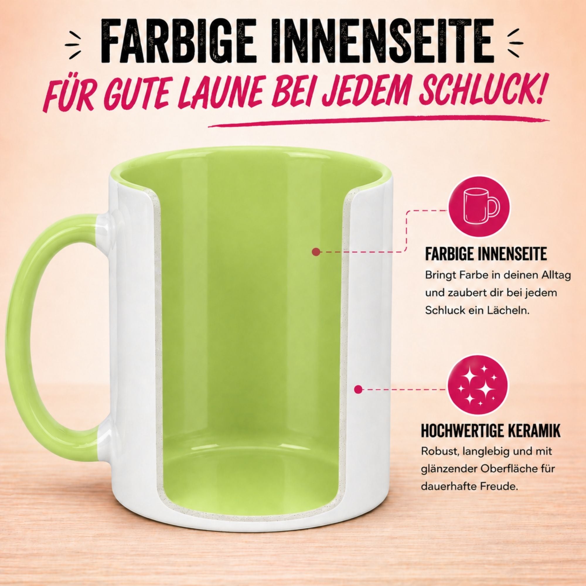 Tasse Chefin – „Wir haben es wirklich versucht“ – Geschenk Becher Chefin