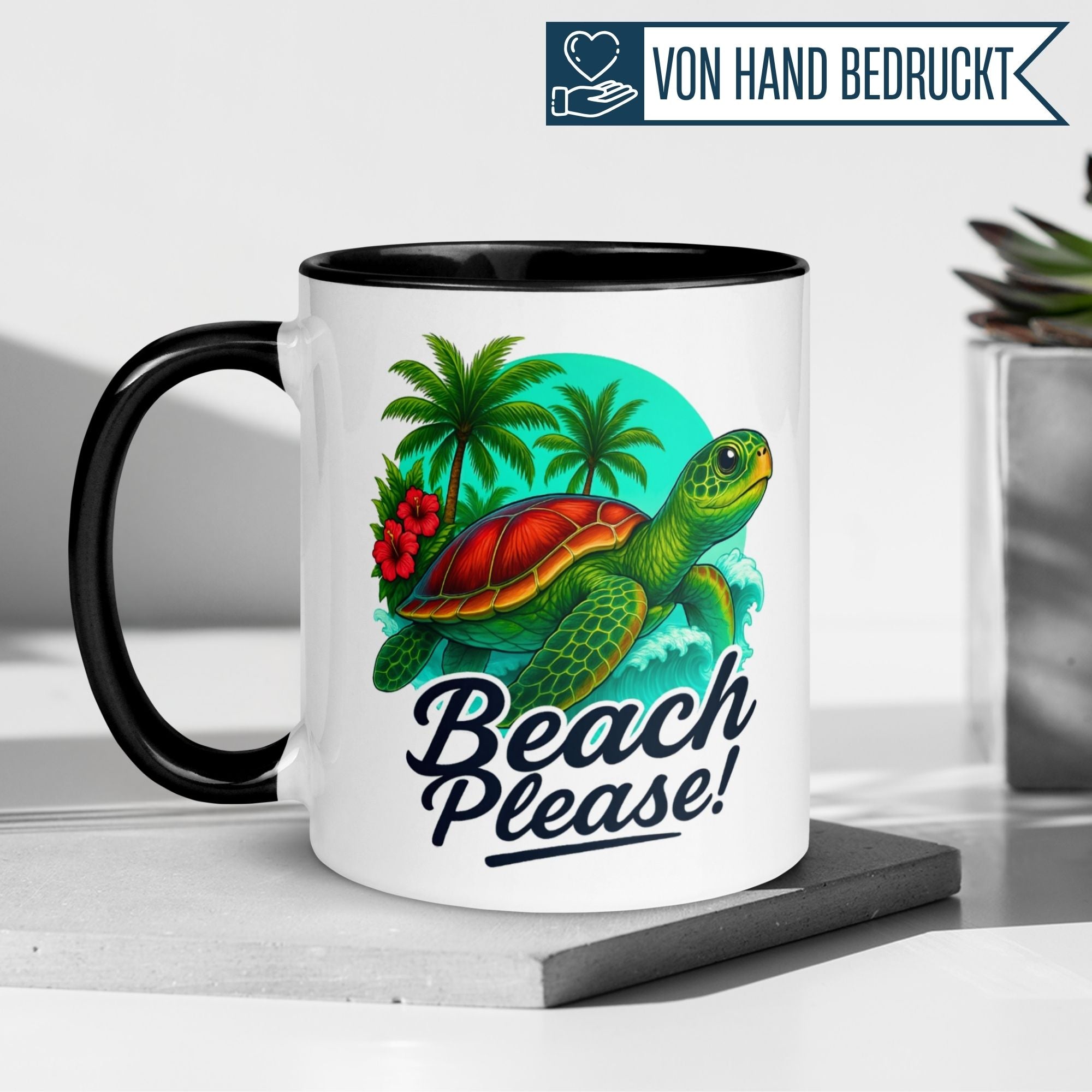Schildkröte Tasse | Beach Please