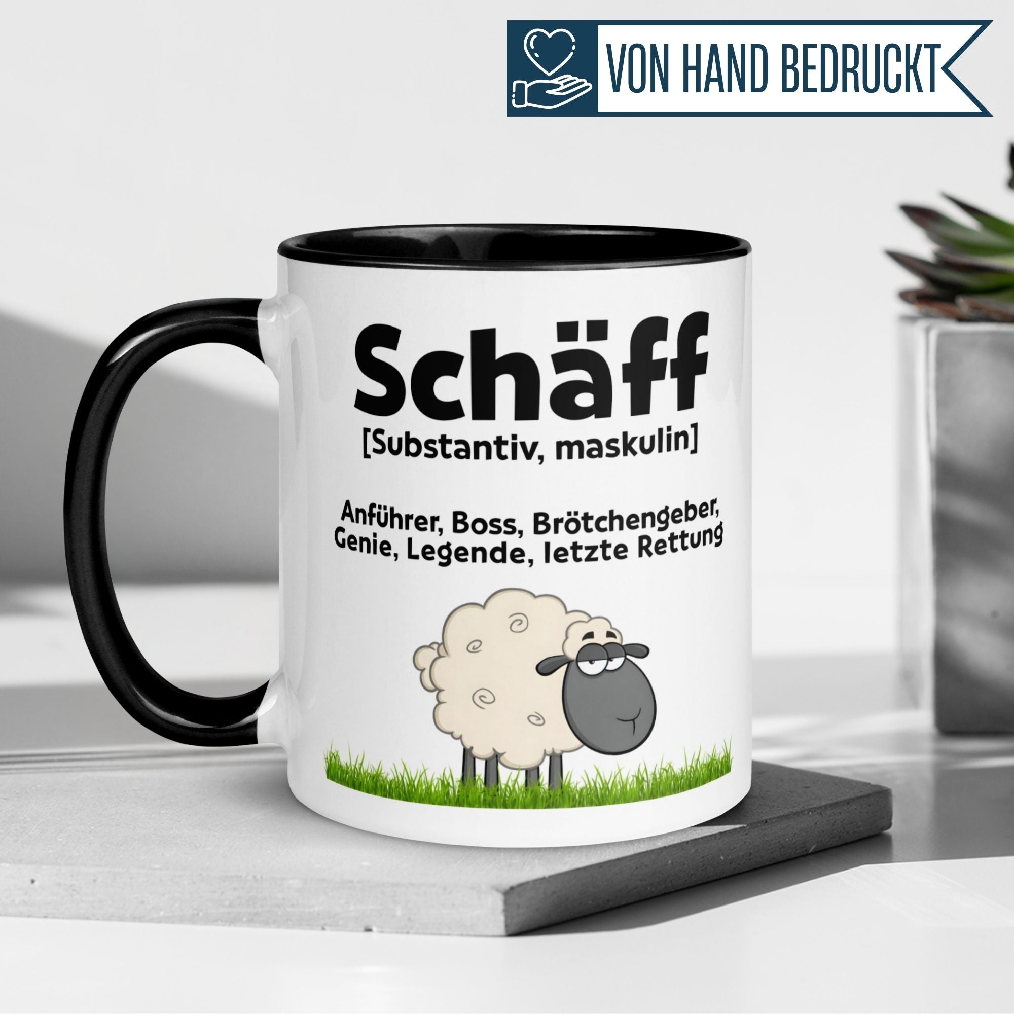 Chef Tasse | Schäff – Problemlöser und Brötchengeber