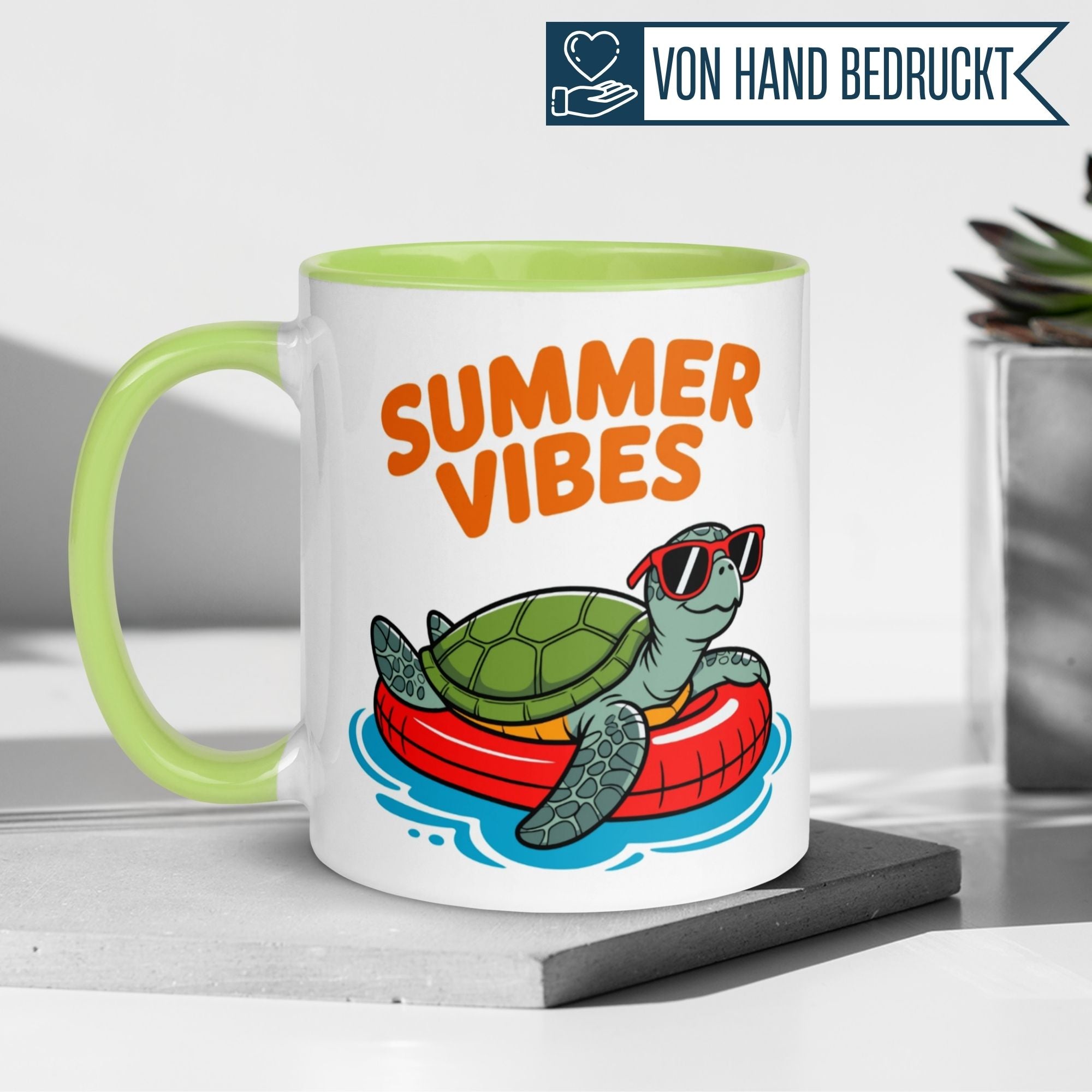 Schildkröte Tasse | SUMMER VIBES