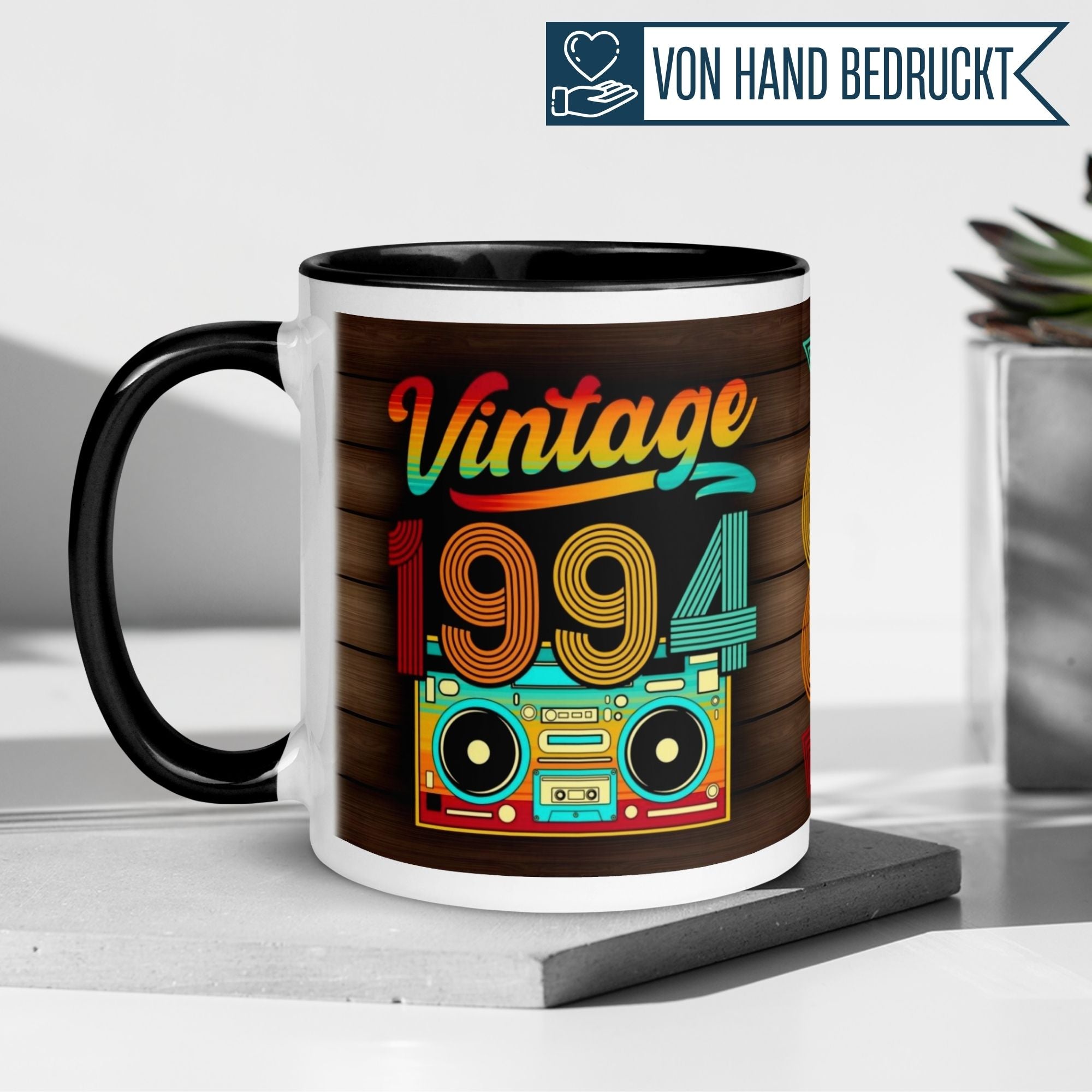 Tasse 31. Geburtstag | Retro & Zahl | Vintage 1994