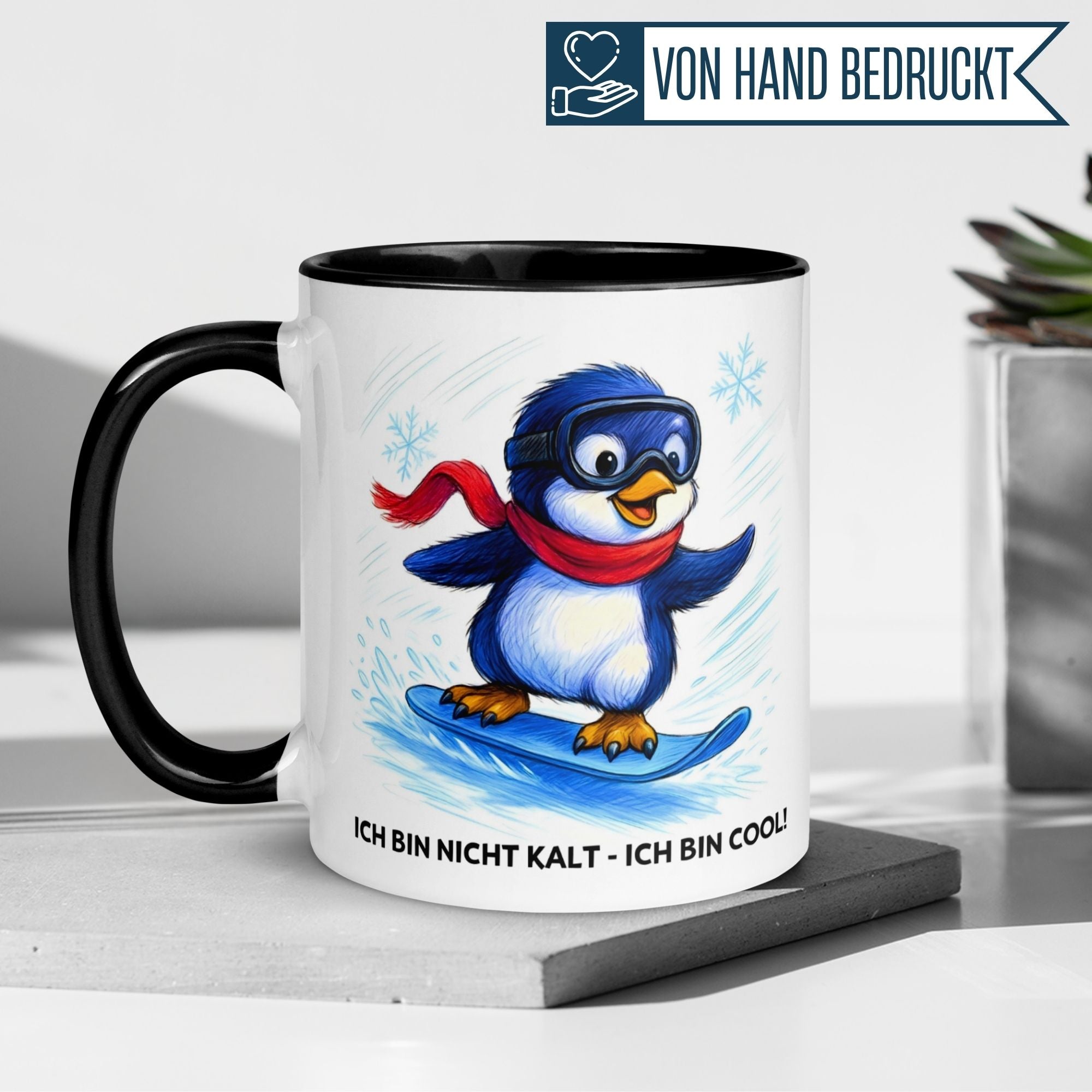 Pinguin Tasse | Ich bin nicht kalt – ich bin cool