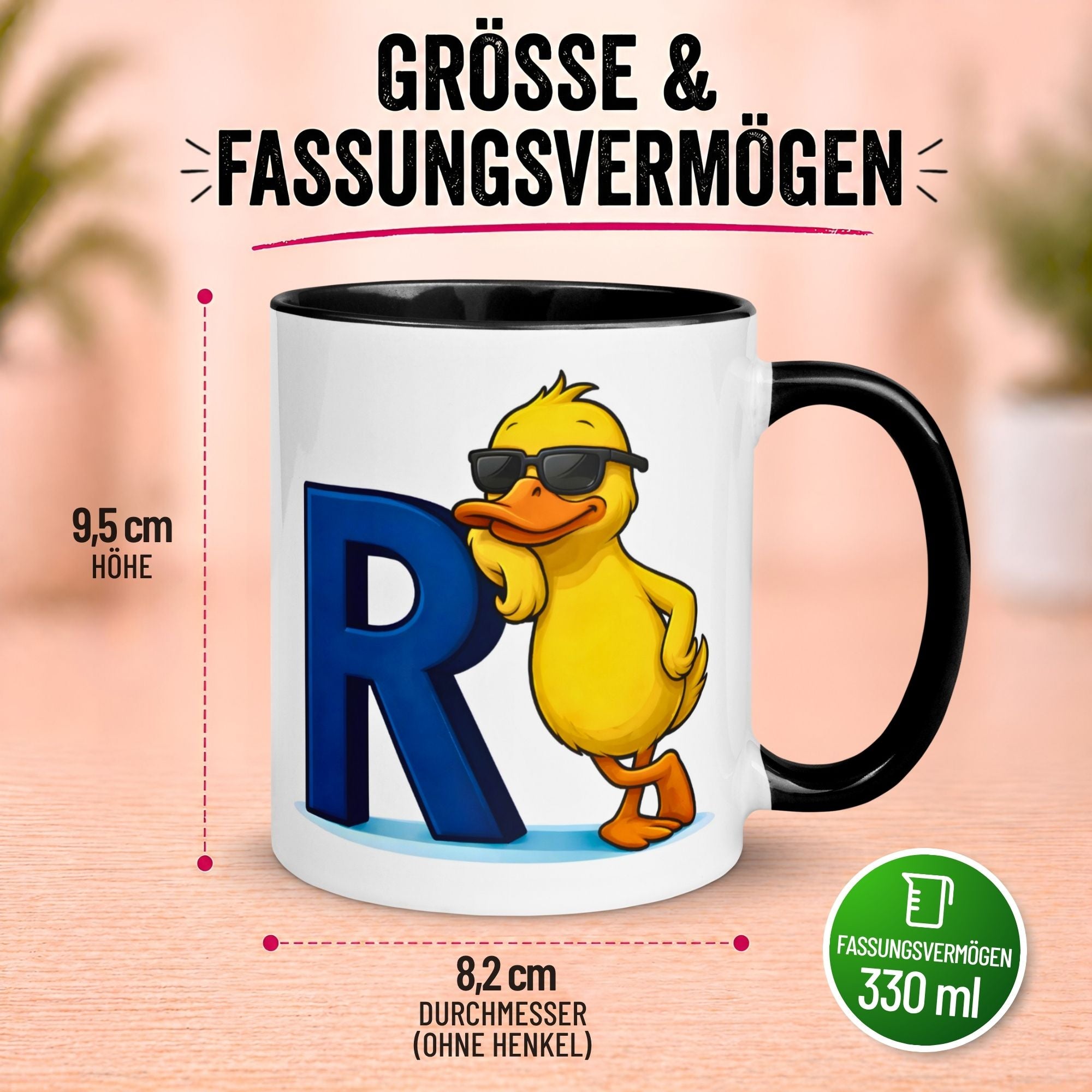 Tasse Rente – „R + Ente = Rente“ – Renteneintritt Geschenk Männer Frauen