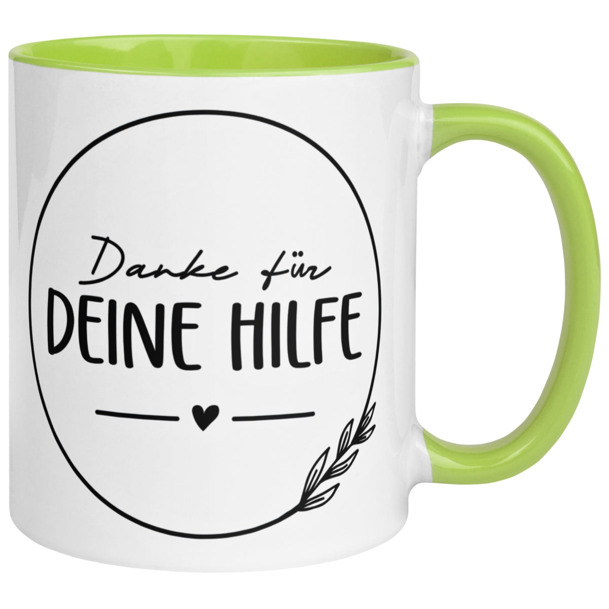 Tasse Danke – „Ein herzliches Danke für deine Hilfe“ – Dankeschön Geschenke