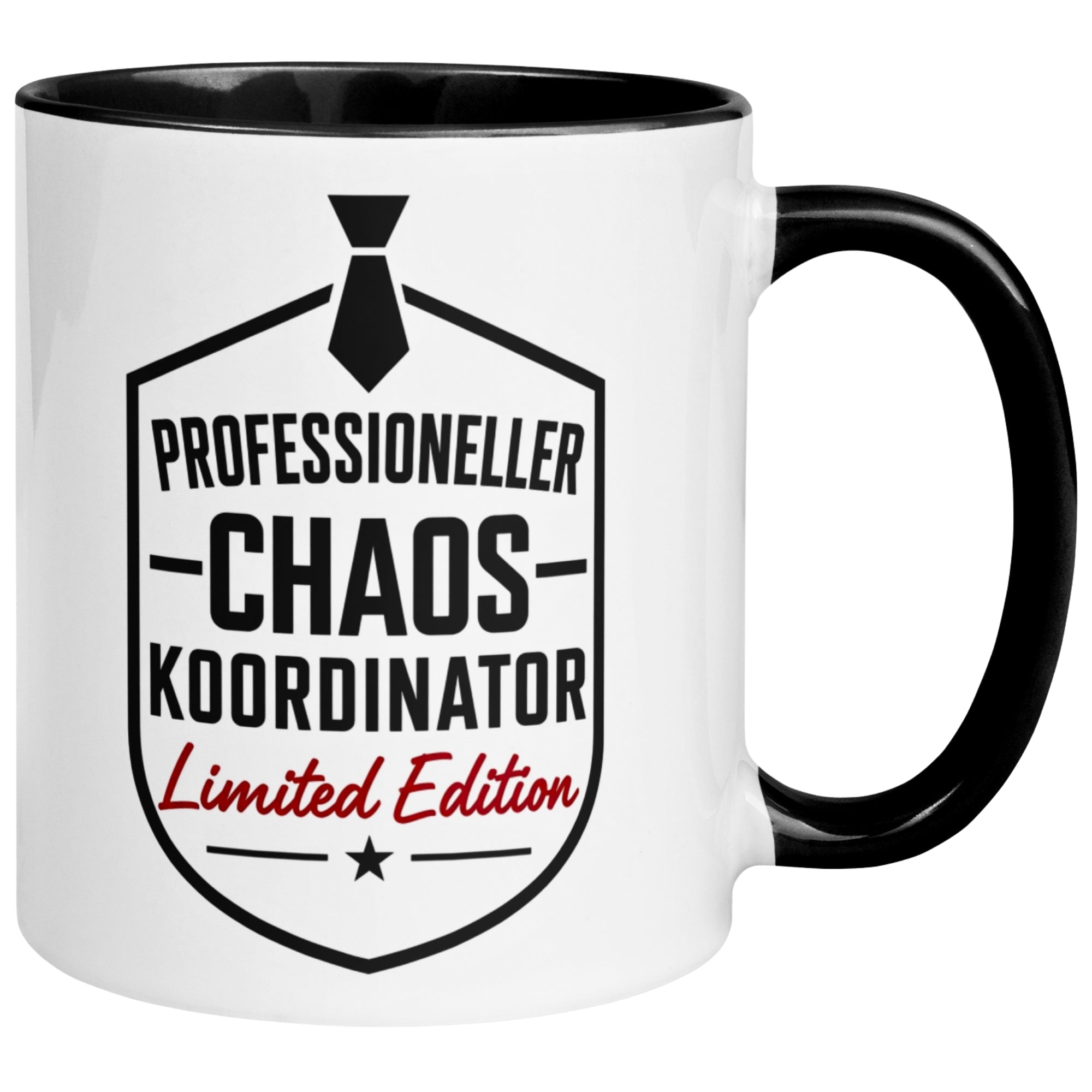 Tasse Chef – „Chaos Koordinator - Limited Edition“ – Geschenk Bester Chef