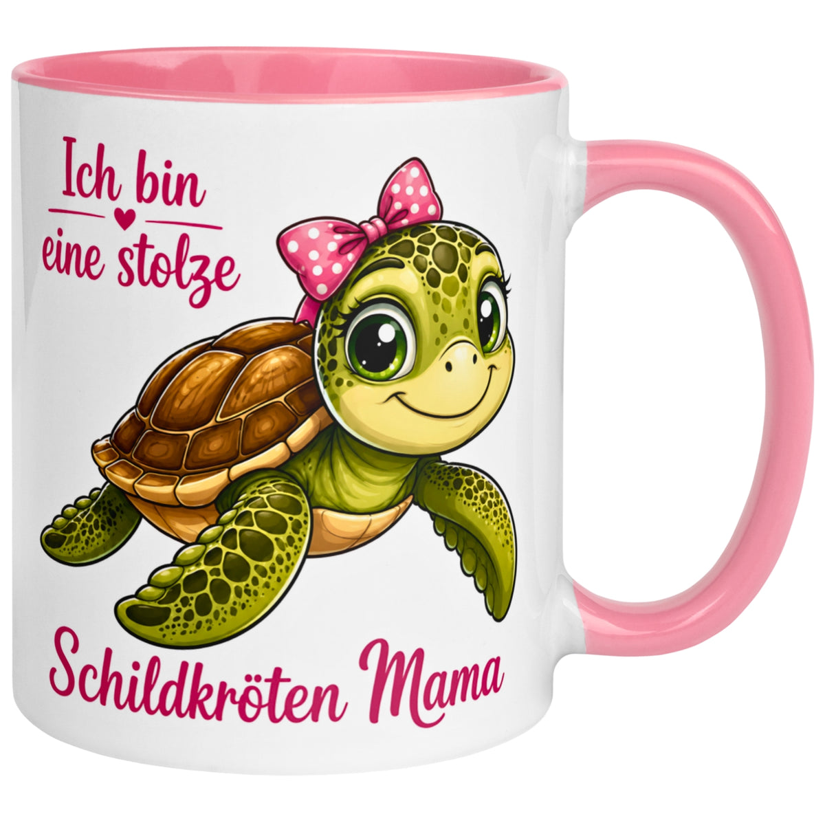 Tasse Schildkröte – „Ich bin eine stolze Schildkröten Mama“ – lustiges Schildkröten Geschenk