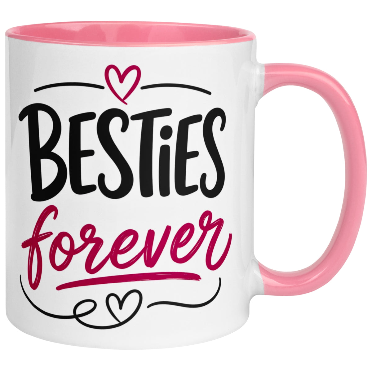 Tasse Freundschaft – „Besties forever“ – Geschenk Beste Freundinnen Freundin