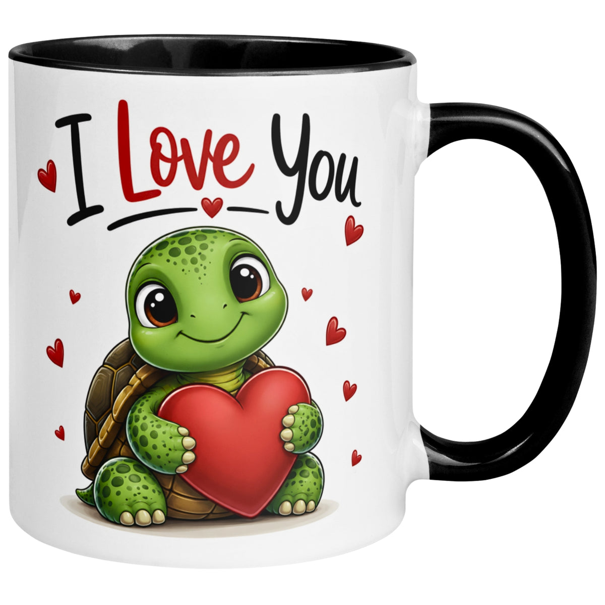 Tasse Liebe – „Schildkörten I Love You“ – Ich liebe Dich Geschenk Partner Jahrestag