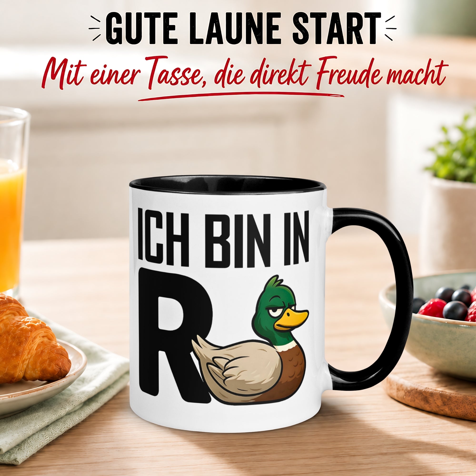 Tasse Rente – „Ich bin in R-Ente“ – Geschenke Becher zum Renteneintritt