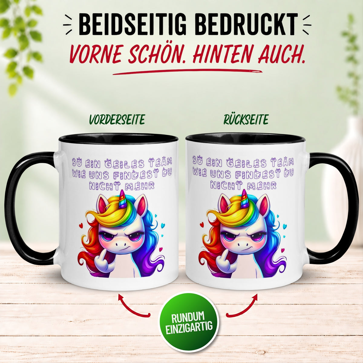 Tasse Abschied – „So ein geiles Team wie uns“ – Abschiedsgeschenk Kollegin/Kollegen