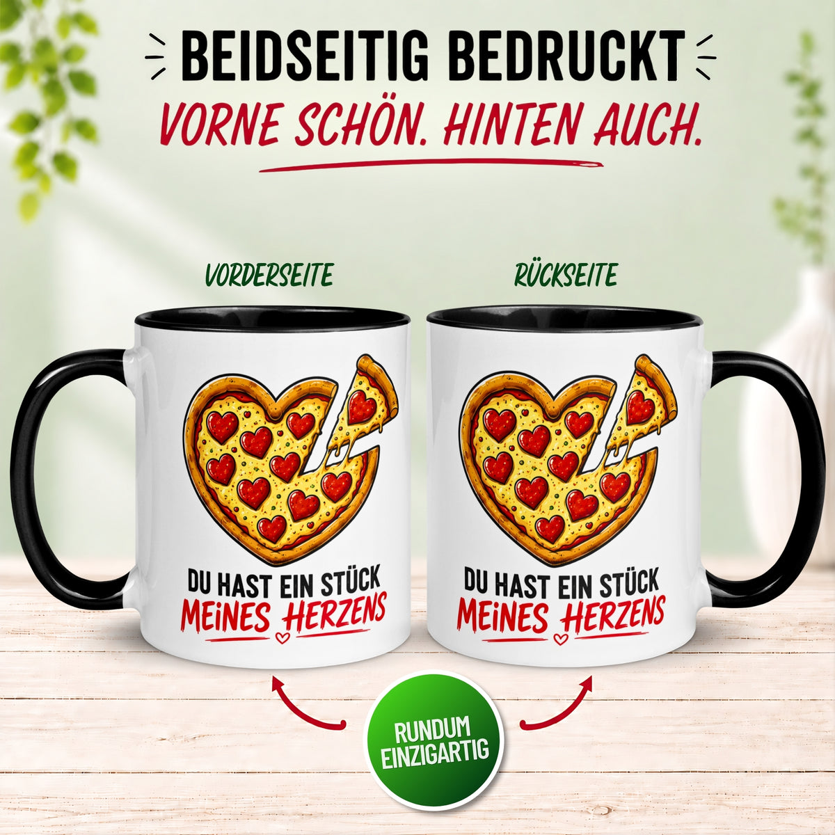 Tasse Liebe – „Ein Stück geklaut“ – Ich liebe Dich Geschenk Partner Jahrestag Valentinstag