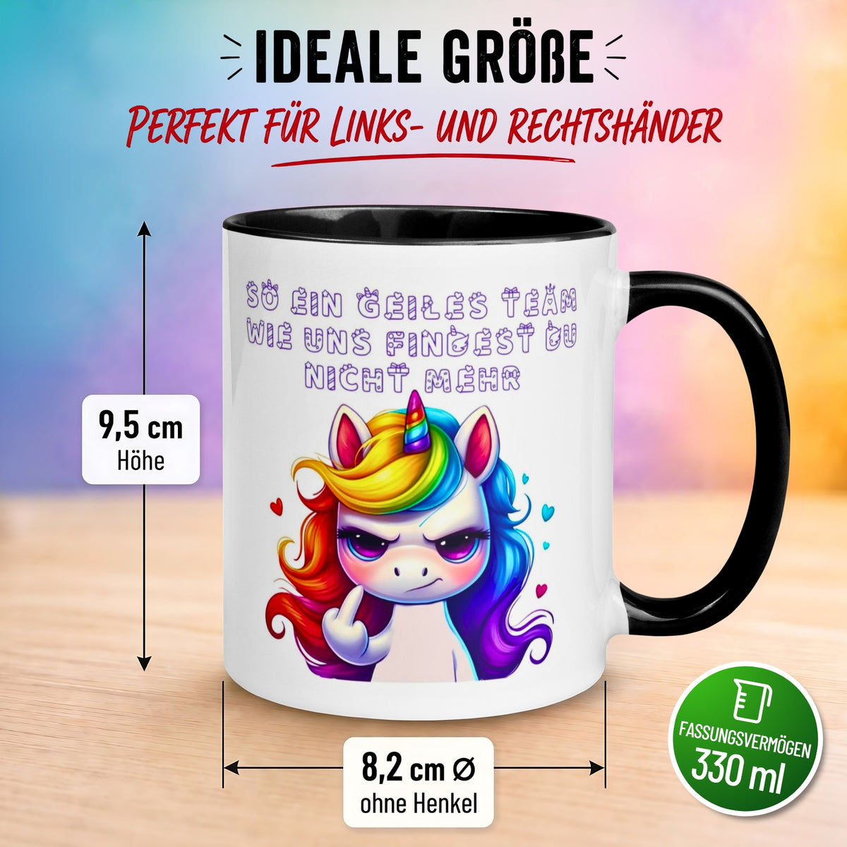 Tasse Abschied – „So ein geiles Team wie uns“ – Abschiedsgeschenk Kollegin/Kollegen