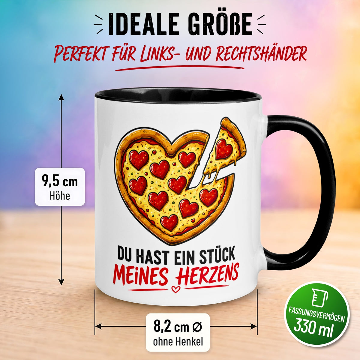 Tasse Liebe – „Ein Stück geklaut“ – Ich liebe Dich Geschenk Partner Jahrestag Valentinstag