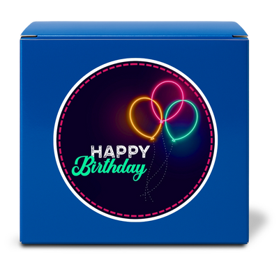 Geschenkbox „Happy Birthday"