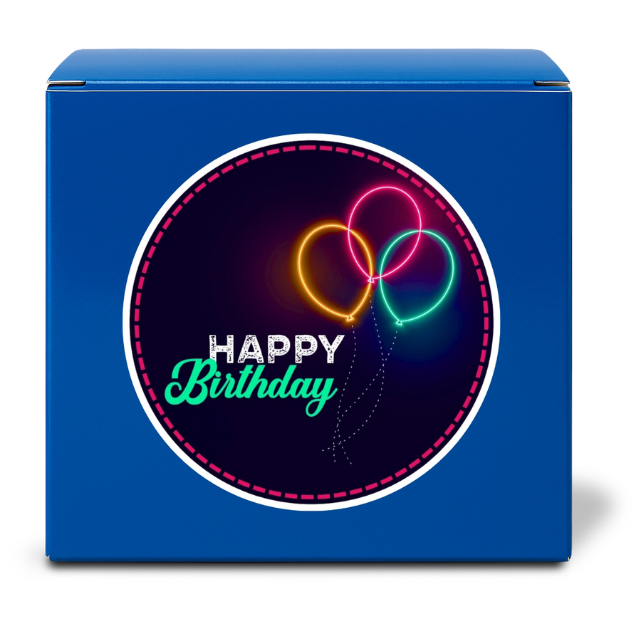 Geschenkbox „Happy Birthday"