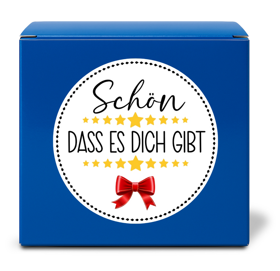 Geschenkbox „Schön, dass es dich gibt"