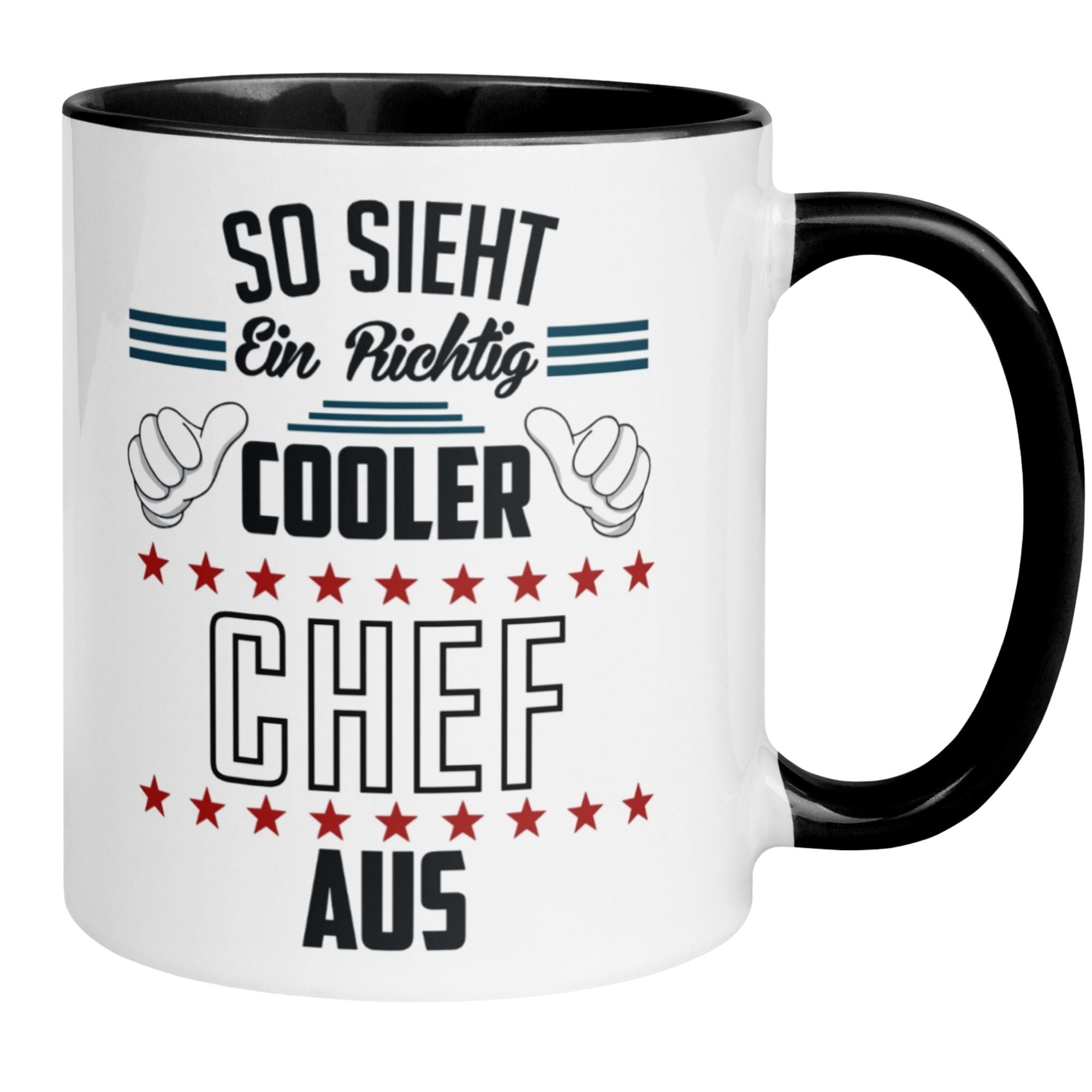 Tasse Chef | So sieht ein richtig cooler Chef aus