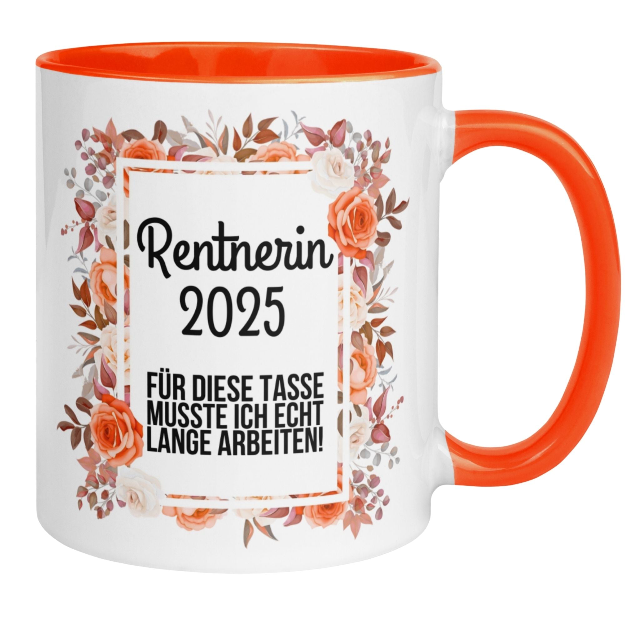 Tasse Rente | Rentnerin & Renteneintritt | Rentnerin 2025 - Für diese Tasse musste ich echt lange arbeiten