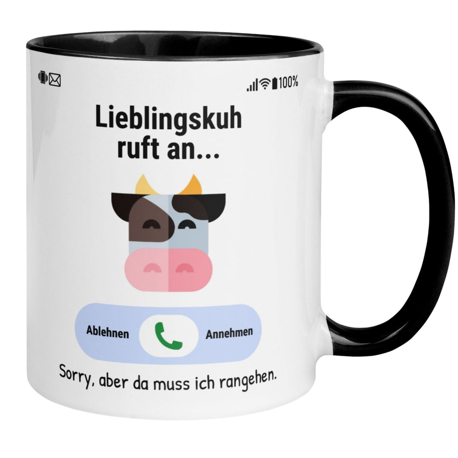 Kuh Tasse | Lieblingskuh ruft an - Sorry aber da muss ich rangehen