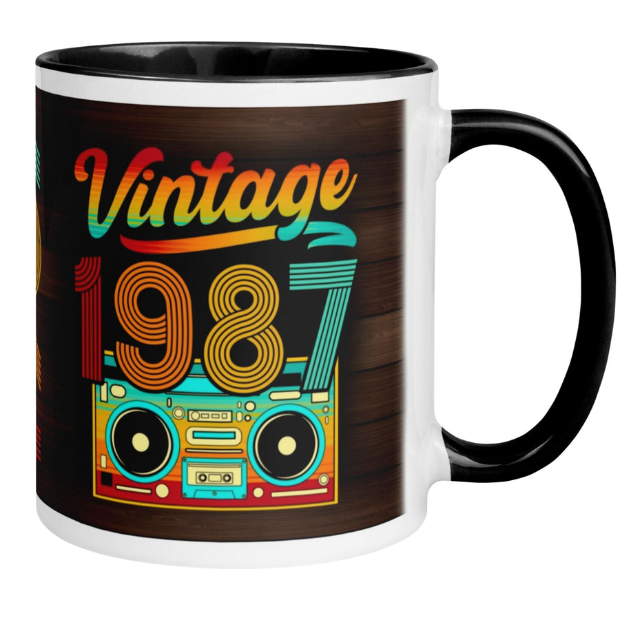 Tasse 38. Geburtstag | Retro & Zahl | Vintage 1987