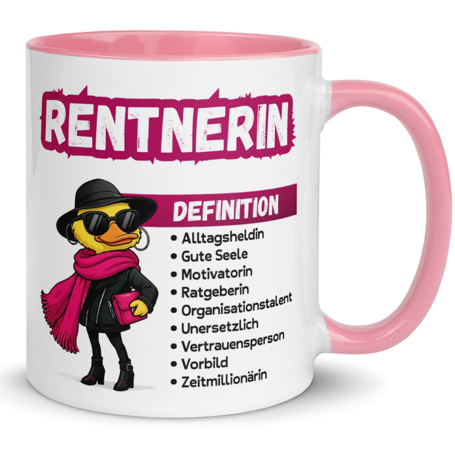 Rentnerin Tasse | Definition einer Rentnerin