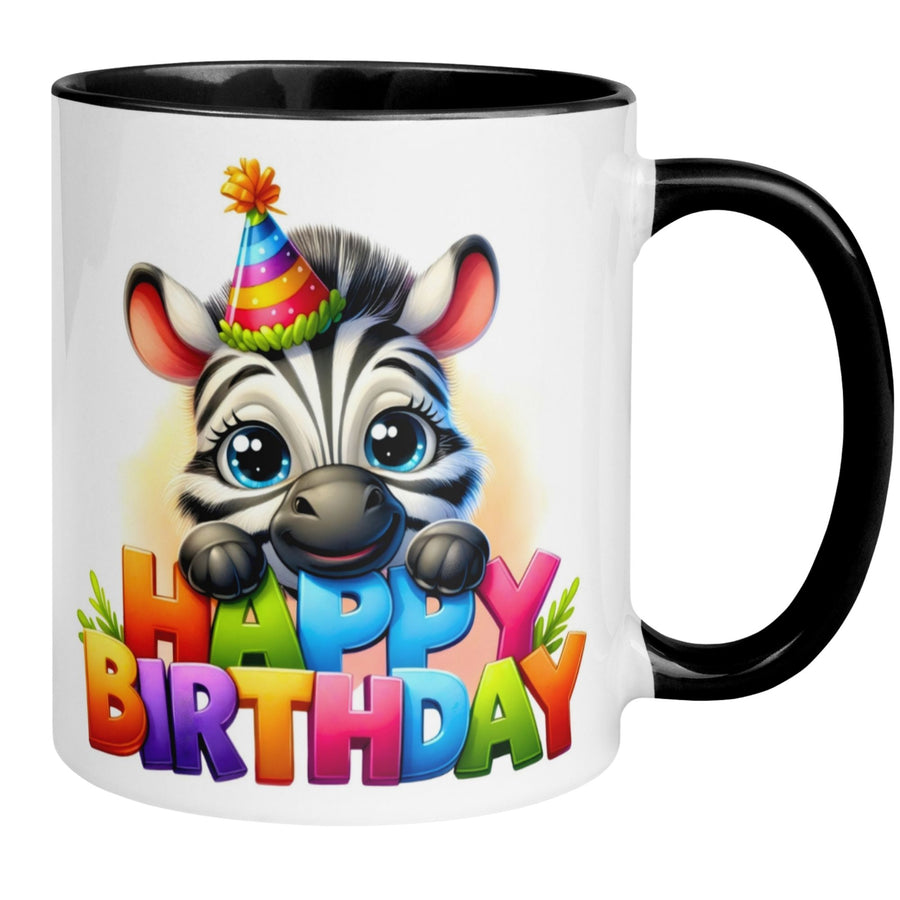 Geburtstag Tasse | Happy Birthday Zebra