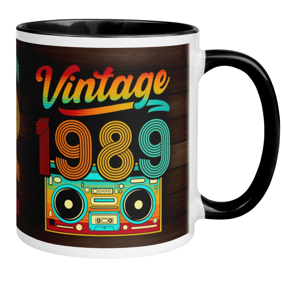 Tasse 36. Geburtstag | Retro & Zahl | Vintage 1989