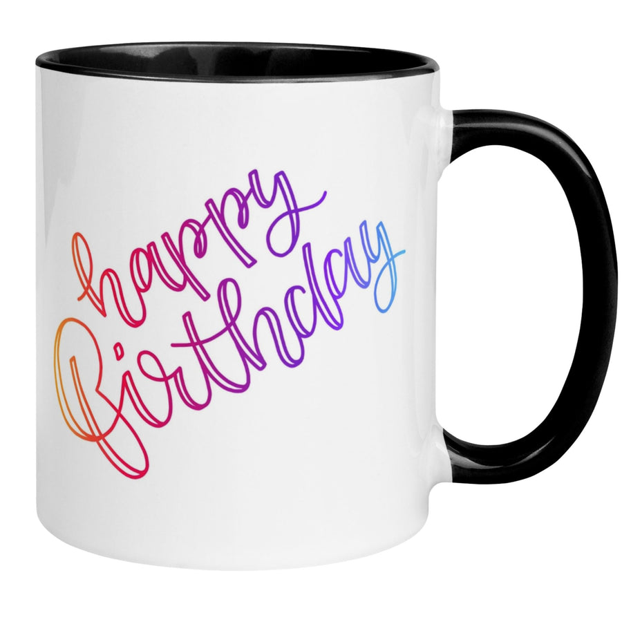 Geburtstag Tasse | Handschriftliches Happy Birthday