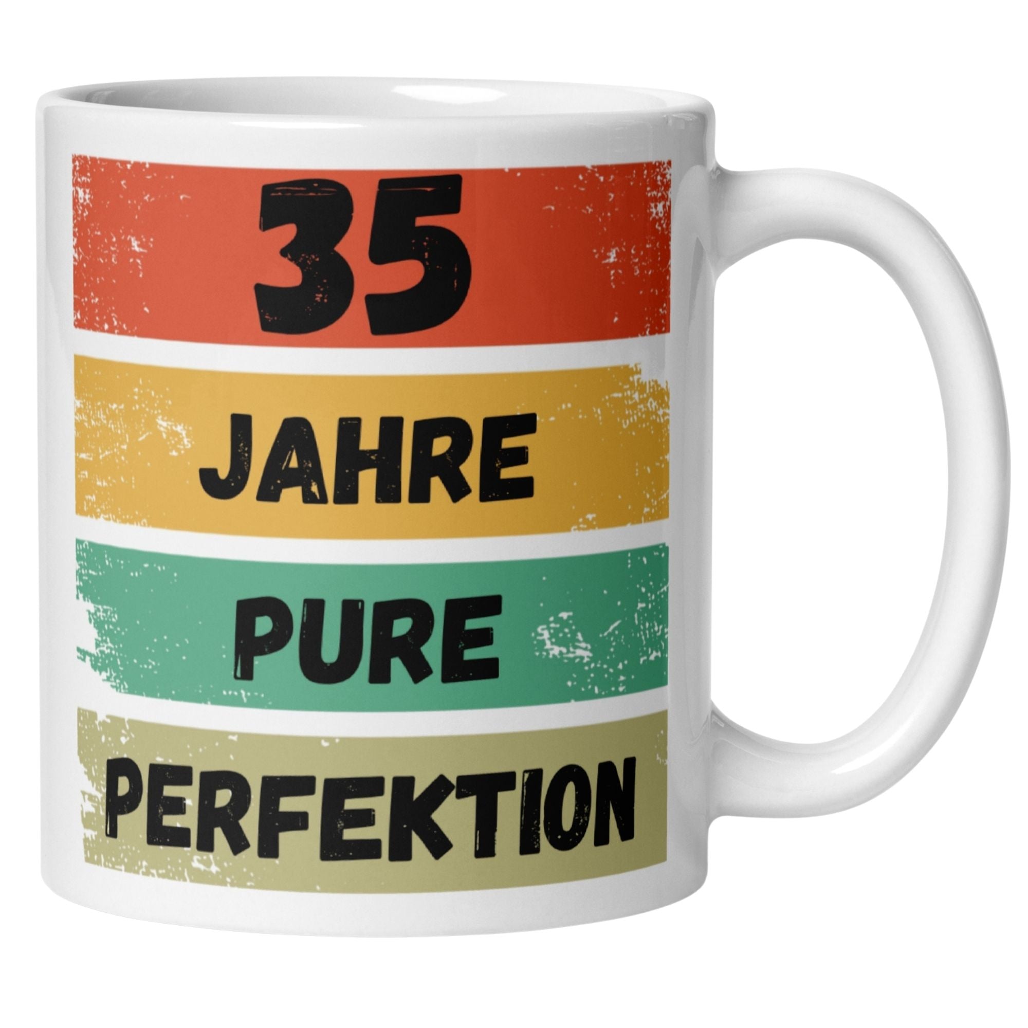 Momentals® Tasse 35. Geburtstag | Vintage & Spruch | 35 Jahre Pure Perfektion