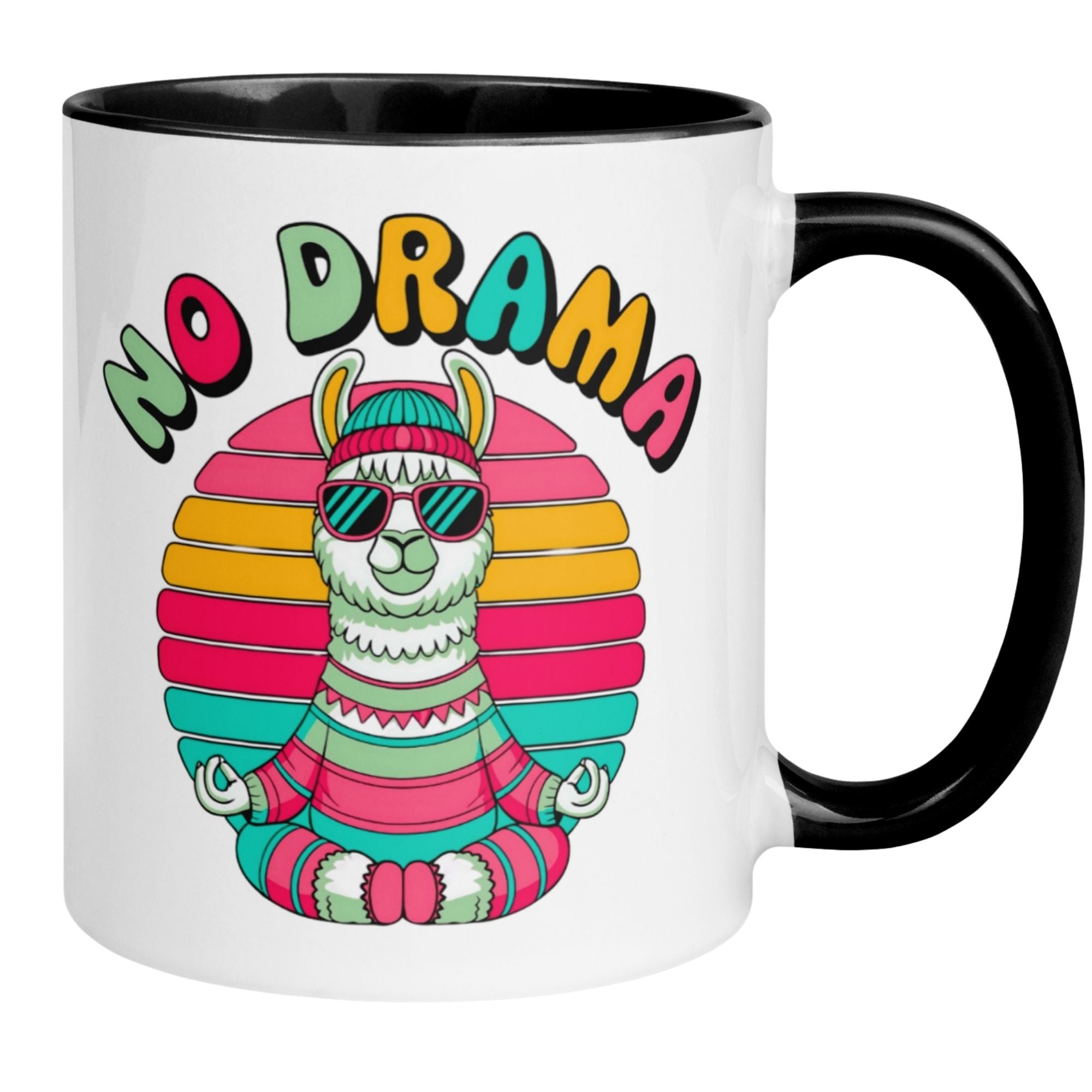 Momentals® Tasse | Lama & Spruch | No Drama